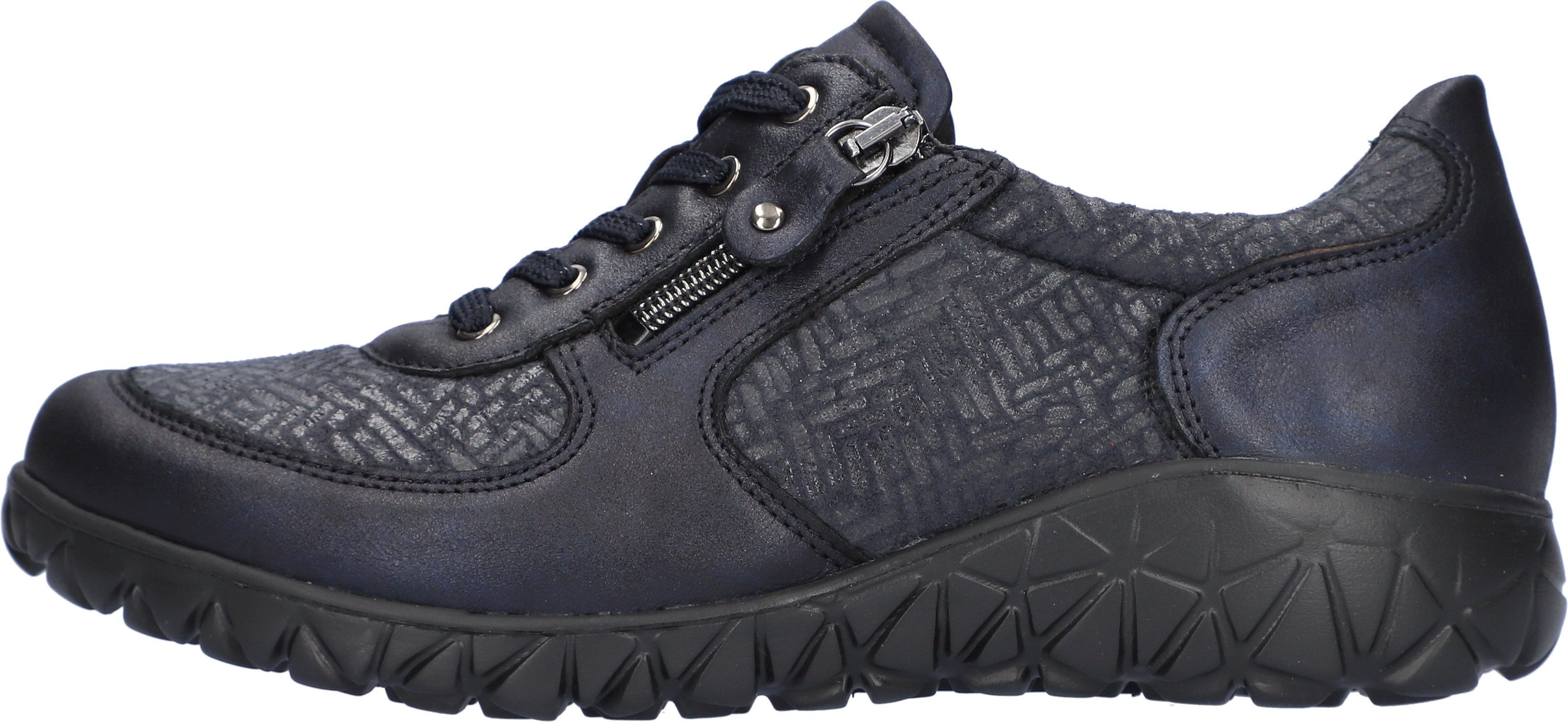 Waldläufer HAVY-Soft Sneaker, Freizeitschuh, Halbschuh, Schnürschuh in Komfortweite H (sehr weit)