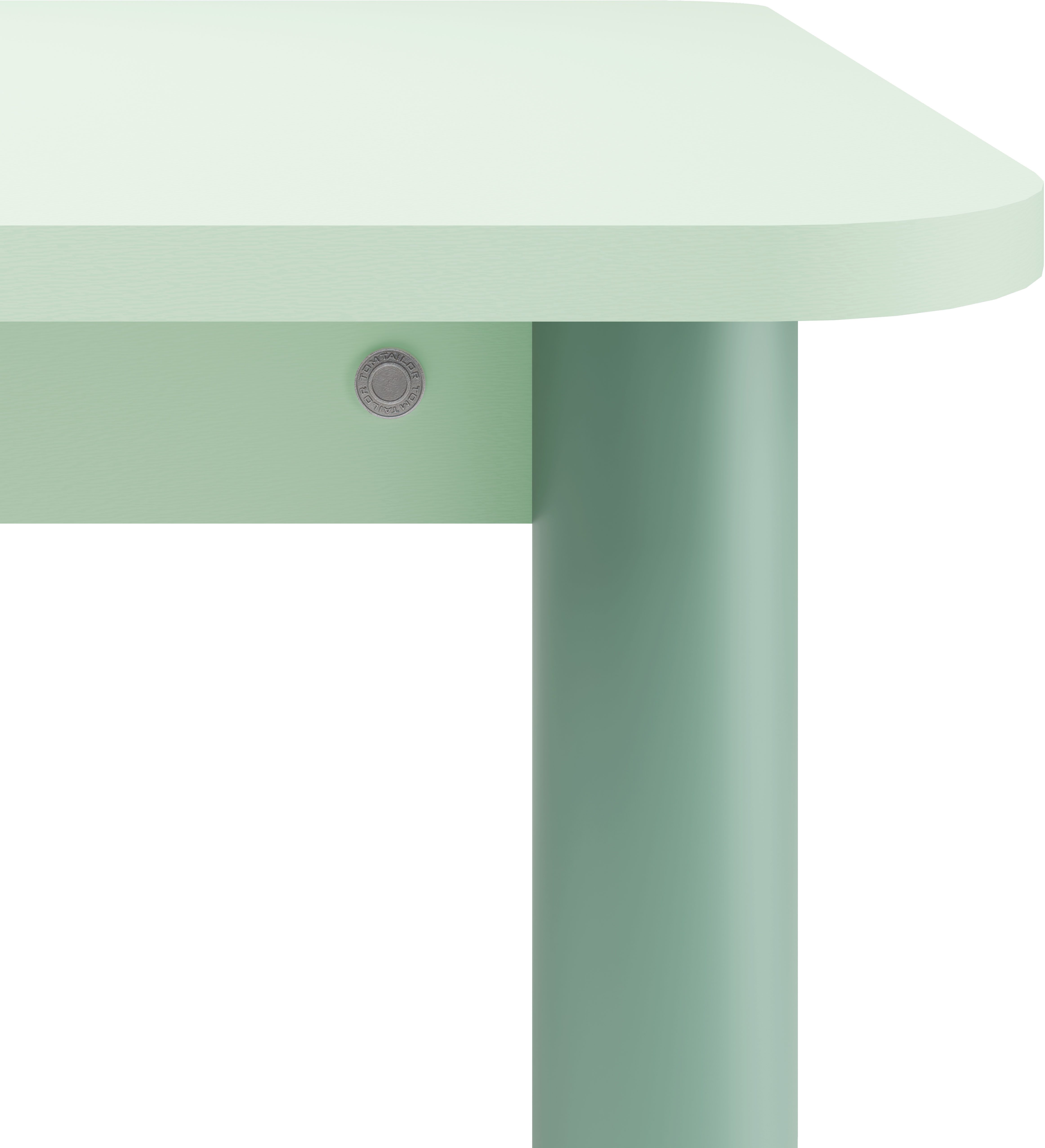 TOM TAILOR HOME Esstisch COLOR TABLE (1-St), Esstisch, 4-Fuß, 3 Größen, 3 Dekorfarben, 4 Fußfarben, ABS-Kante