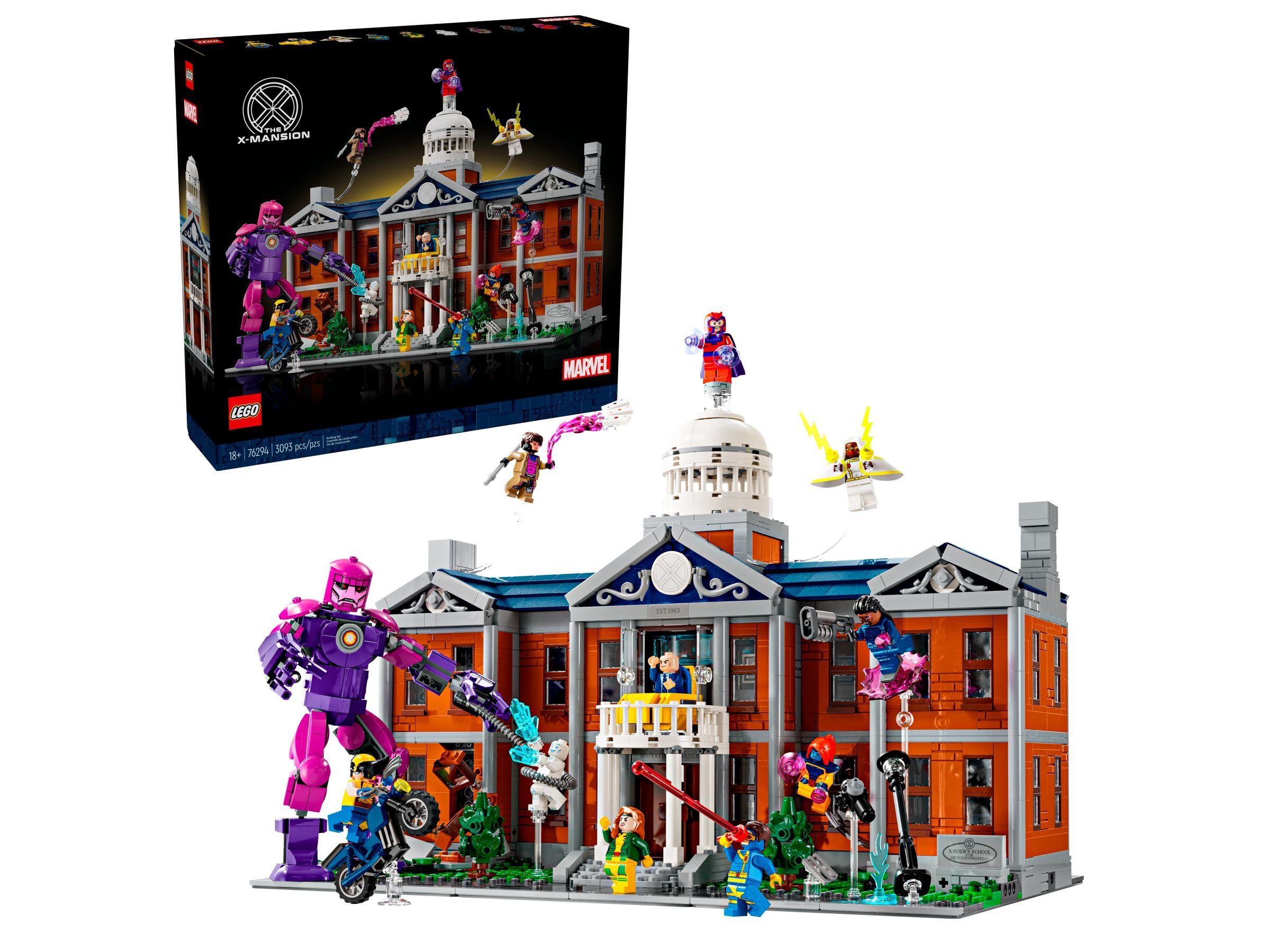 LEGO® Marvel Super Heroes - X-Men: X-Mansion (76294) Konstruktions-Spielset, (Exclusiv, 3093 St., 76294)