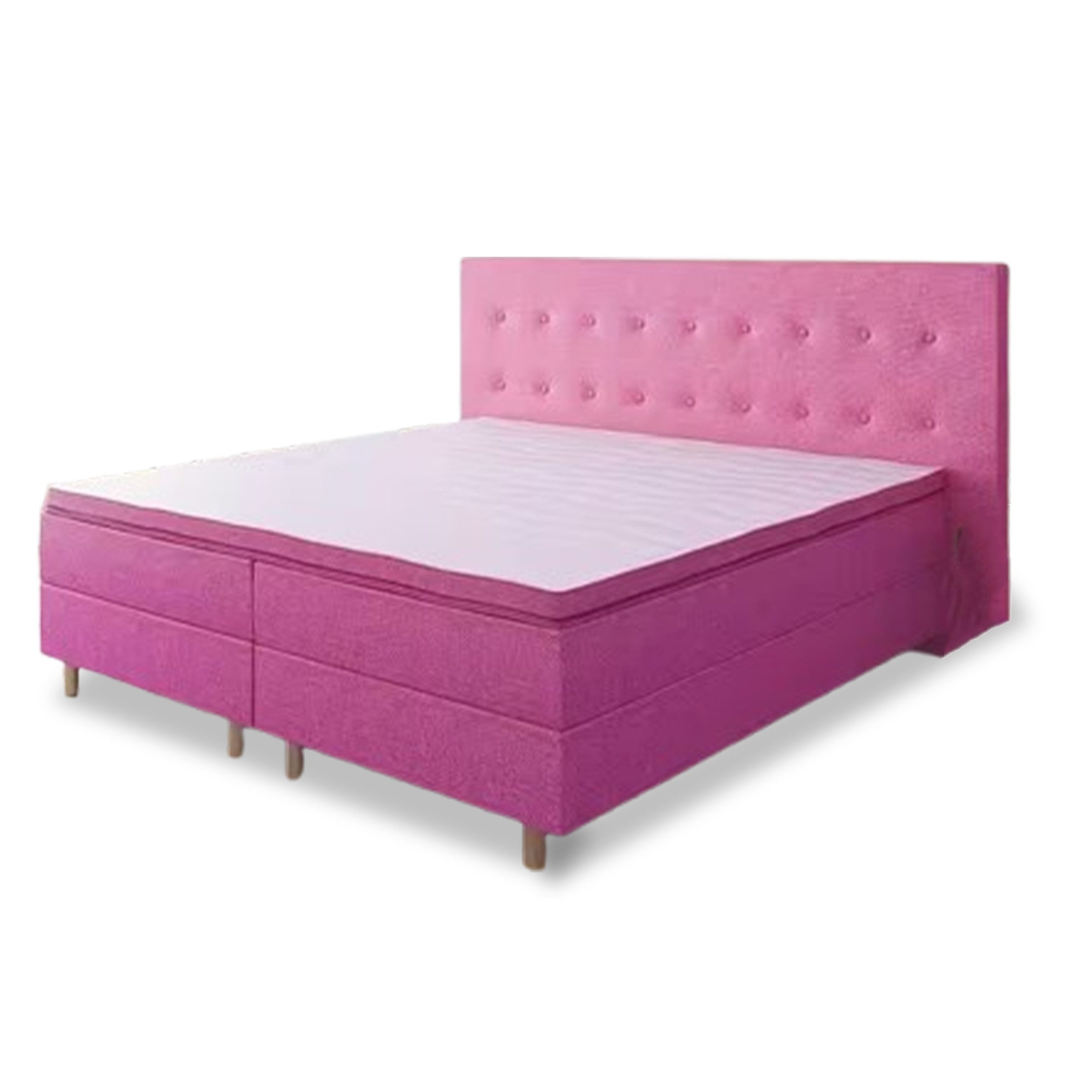 Best for Home Boxspringbett NEO Bonellfederkern inkl. 7 cm Topper (90X200 100X200 120X200 140x200 160x200 180x200 200x200 cm), inkl. Lieferung bis in die Wohnung, TOP- Preis-Leistungs-Verhältnis