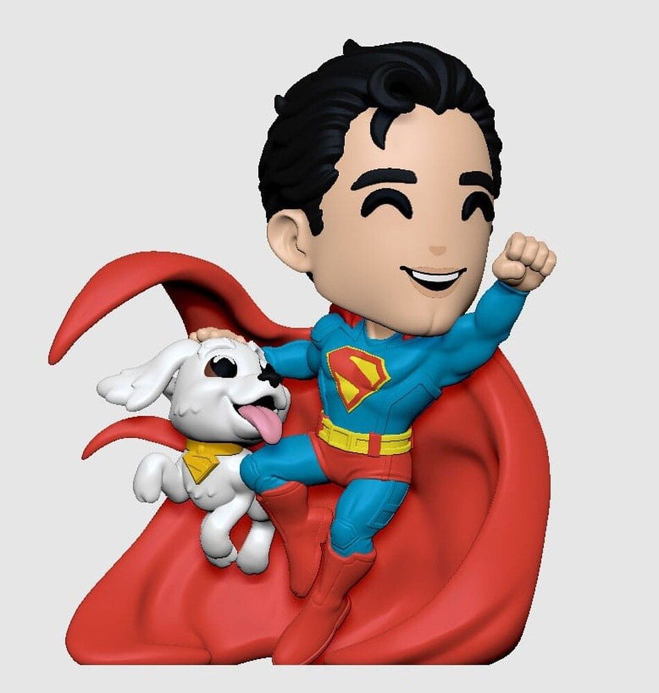 Youtooz Merchandise-Figur Superman 2025 Vinyl Figur Superman & Krypto 13 cm