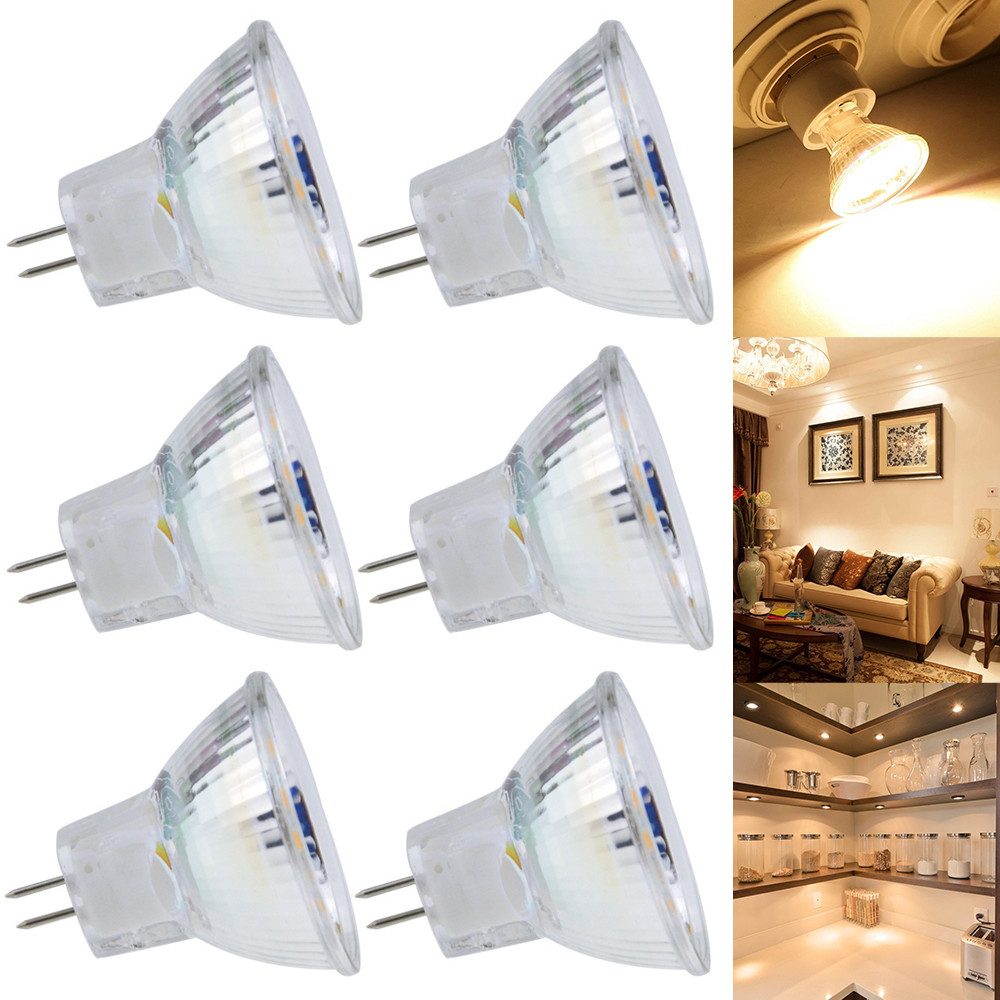Jibenhome LED-Leuchtmittel LED Glühbirnen GU4-MR11,3W/5W, GU4-MR11, 10 St., günstig online kaufen
