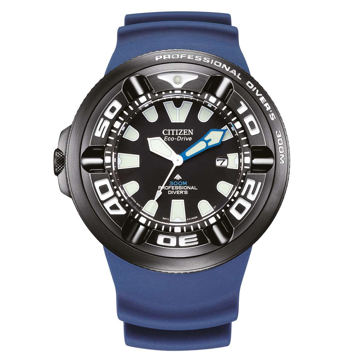 Citizen Taucheruhr BJ8055-04E, Promaster Eco-Drive Solar 30 bar Blau