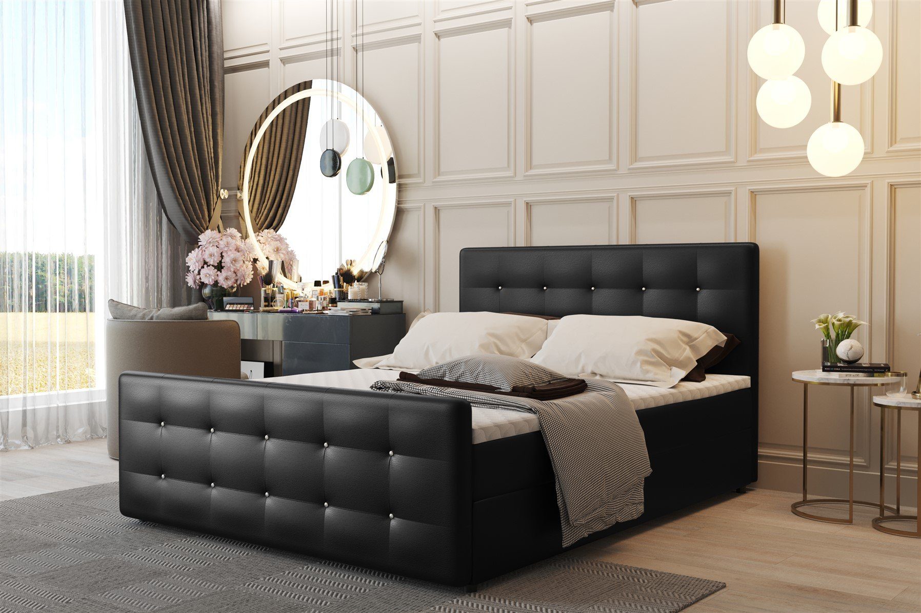 Fun Möbel Boxbett Schlafzimmerbett CARLOS in günstig online kaufen