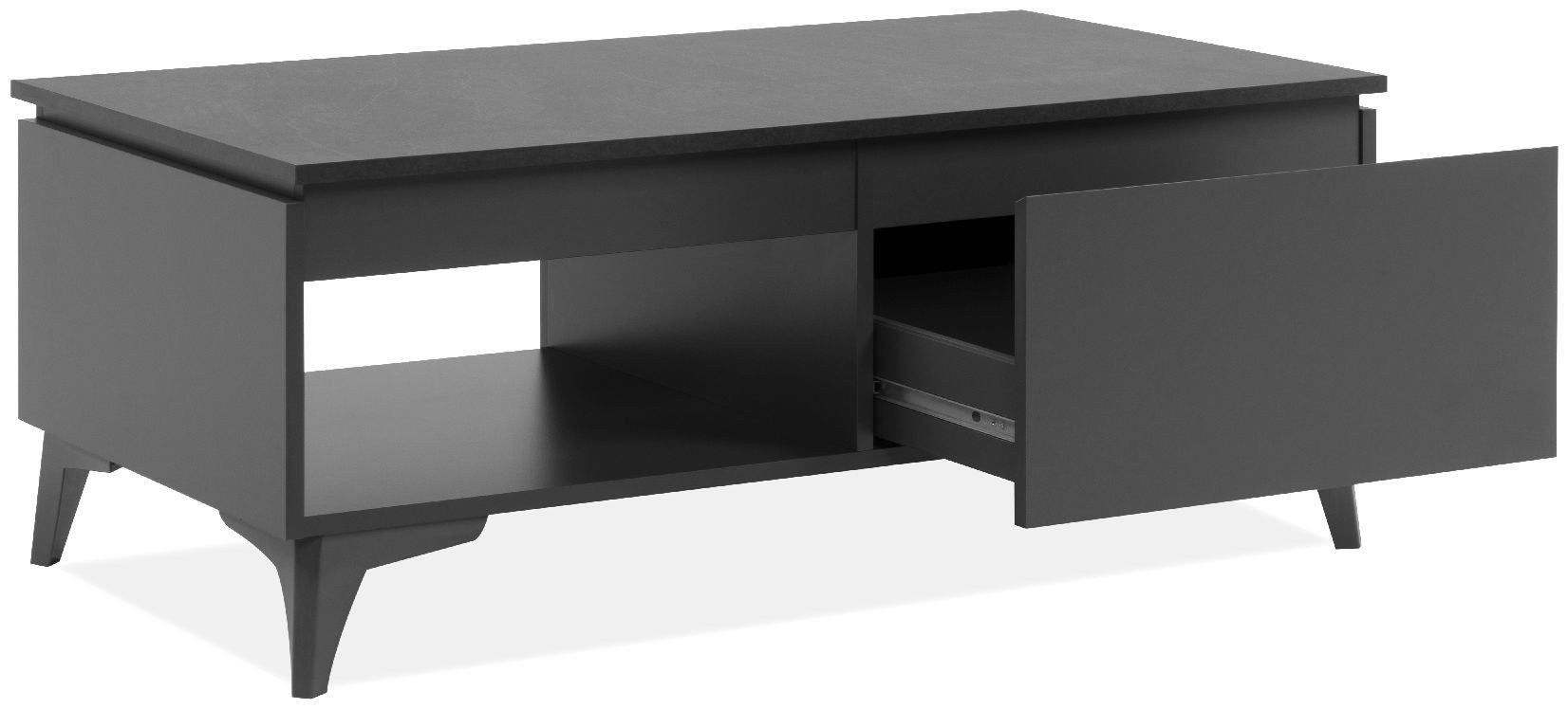 Finori Couchtisch Bertrix 55C, Schiefer dunkel, anthrazit, Modern, MADE IN günstig online kaufen