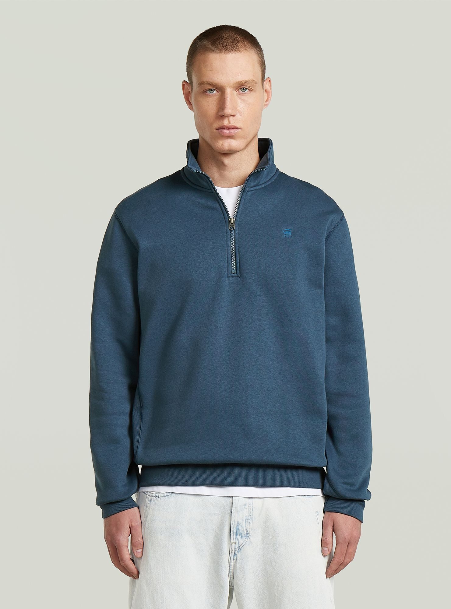 G-STAR Longpullover Premium Core Half Zip Sweater