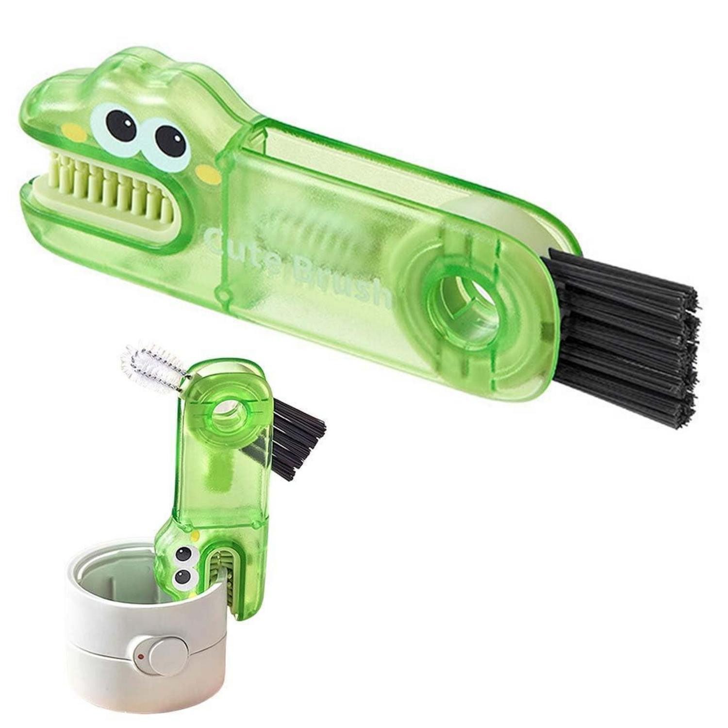 LuxusKollektion Reinigungsbürste Reinigungsbürste 3-in-1 Grün, (1-tlg)