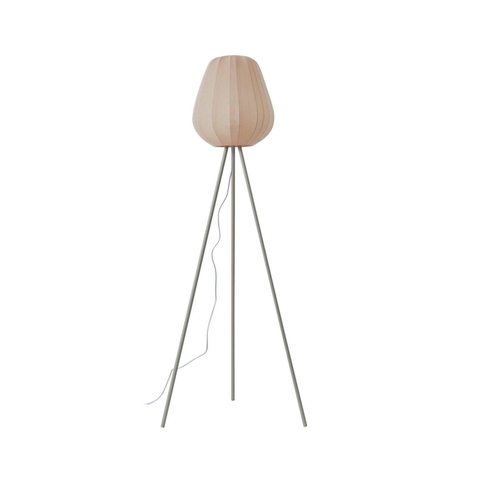 Lindby Stehlampe Helin, Creme IP20, 1 x 15 W LED