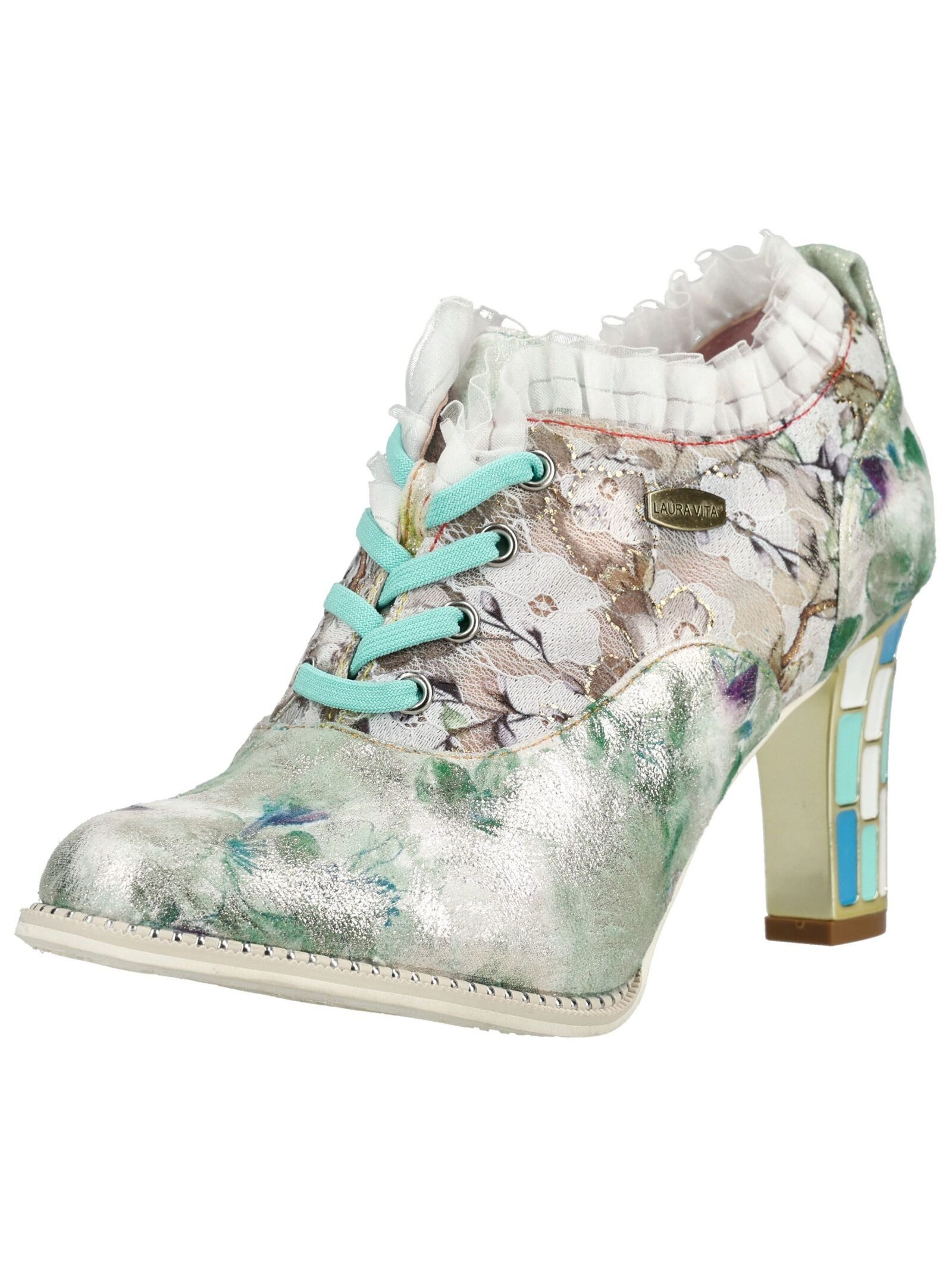 LAURA VITA LAURA VITA Stiefelette Textil High-Heel-Pumps günstig online kaufen