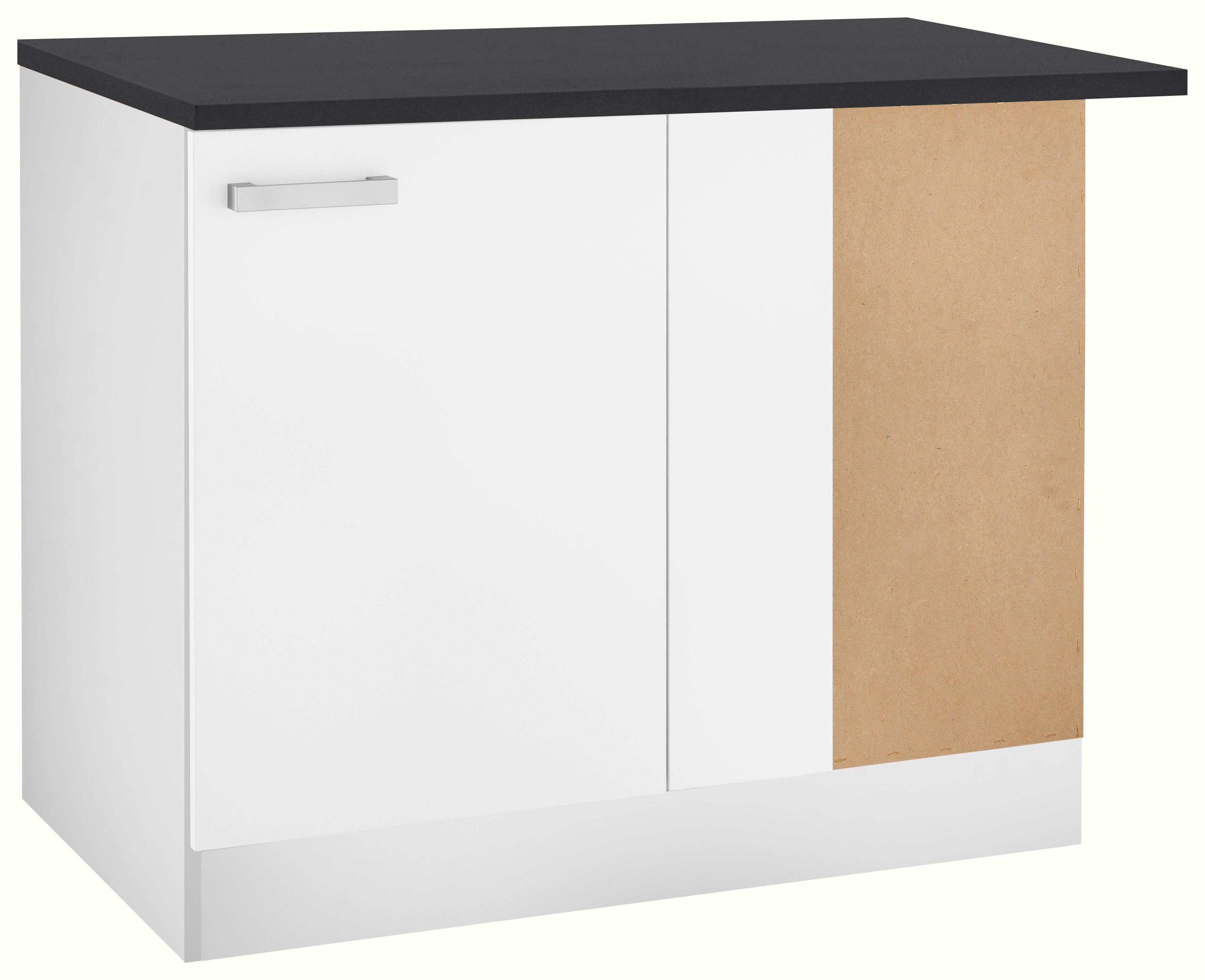 OPTIFIT Eckunterschrank Odense 100 cm breit, mit 110 cm breiter Arbeitsplatte