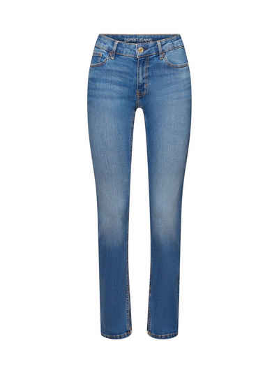 Esprit Slim-fit-Jeans Schmale Jeans mit mittlerer Bundhöhe