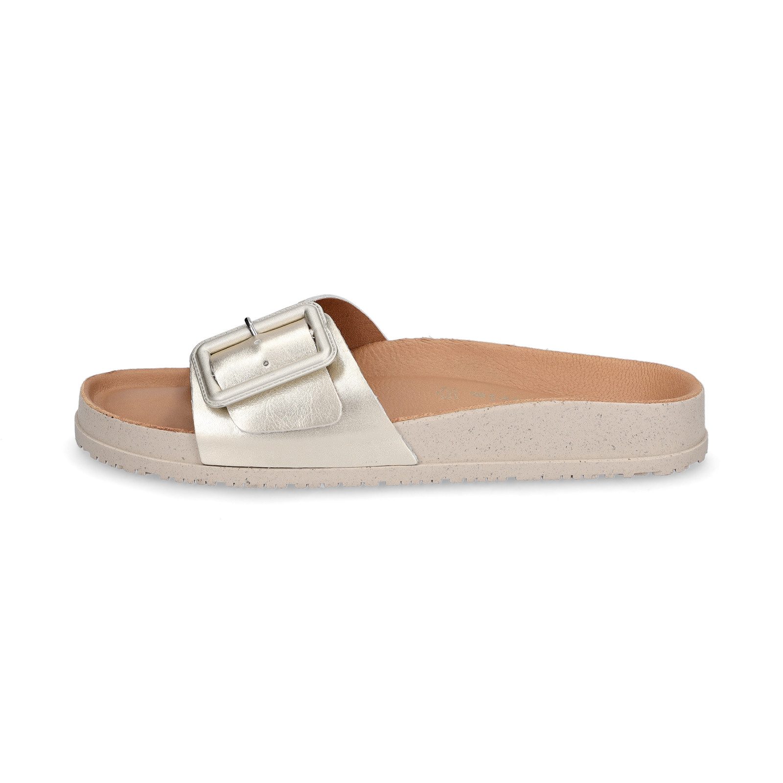 Tamaris Tamaris Damen Pantolette gold Pantolette günstig online kaufen