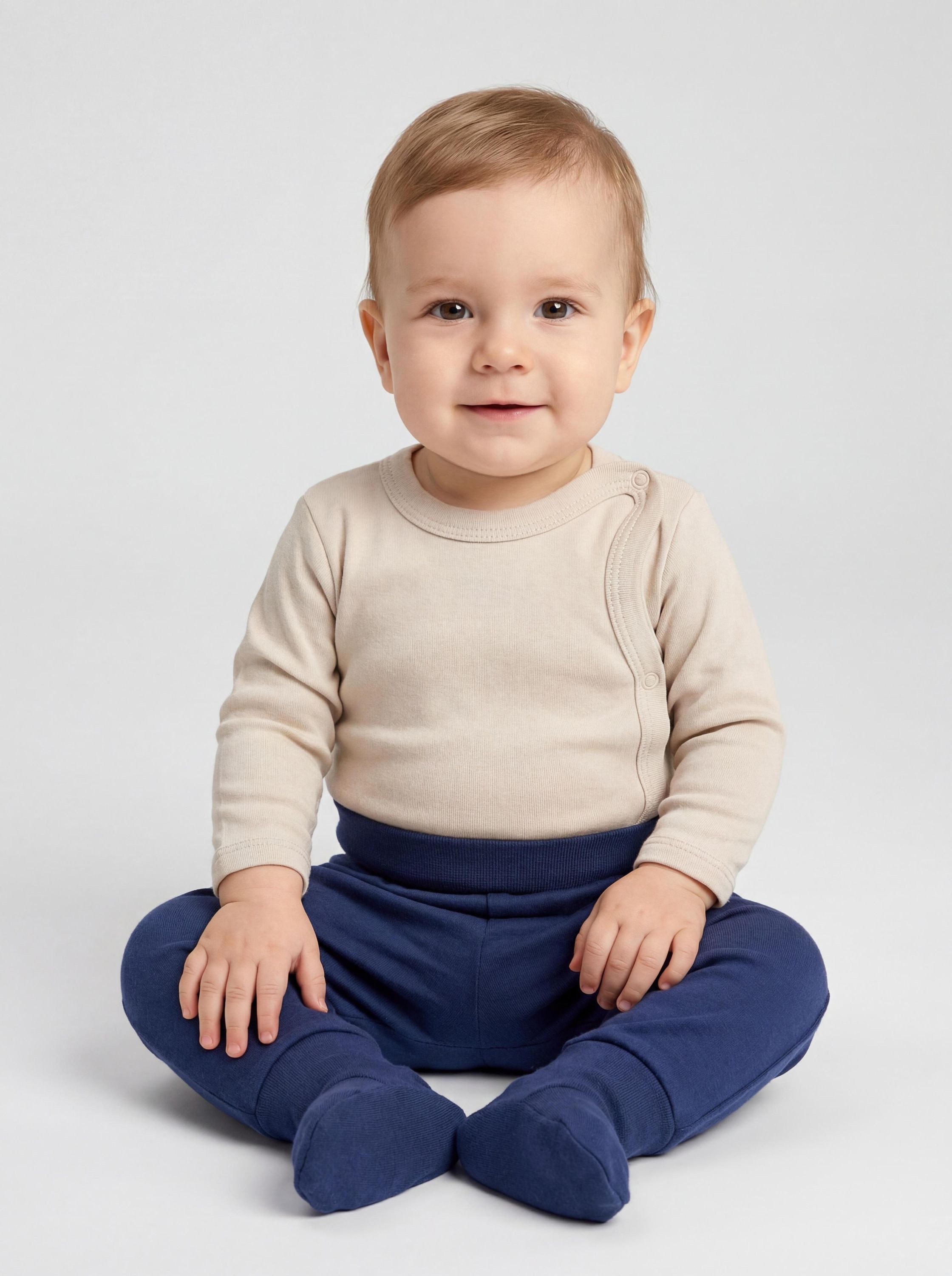 TupTam Wickelbody TupTam Baby Unisex Langarm Wickelbody Print / Uni 5er Pack