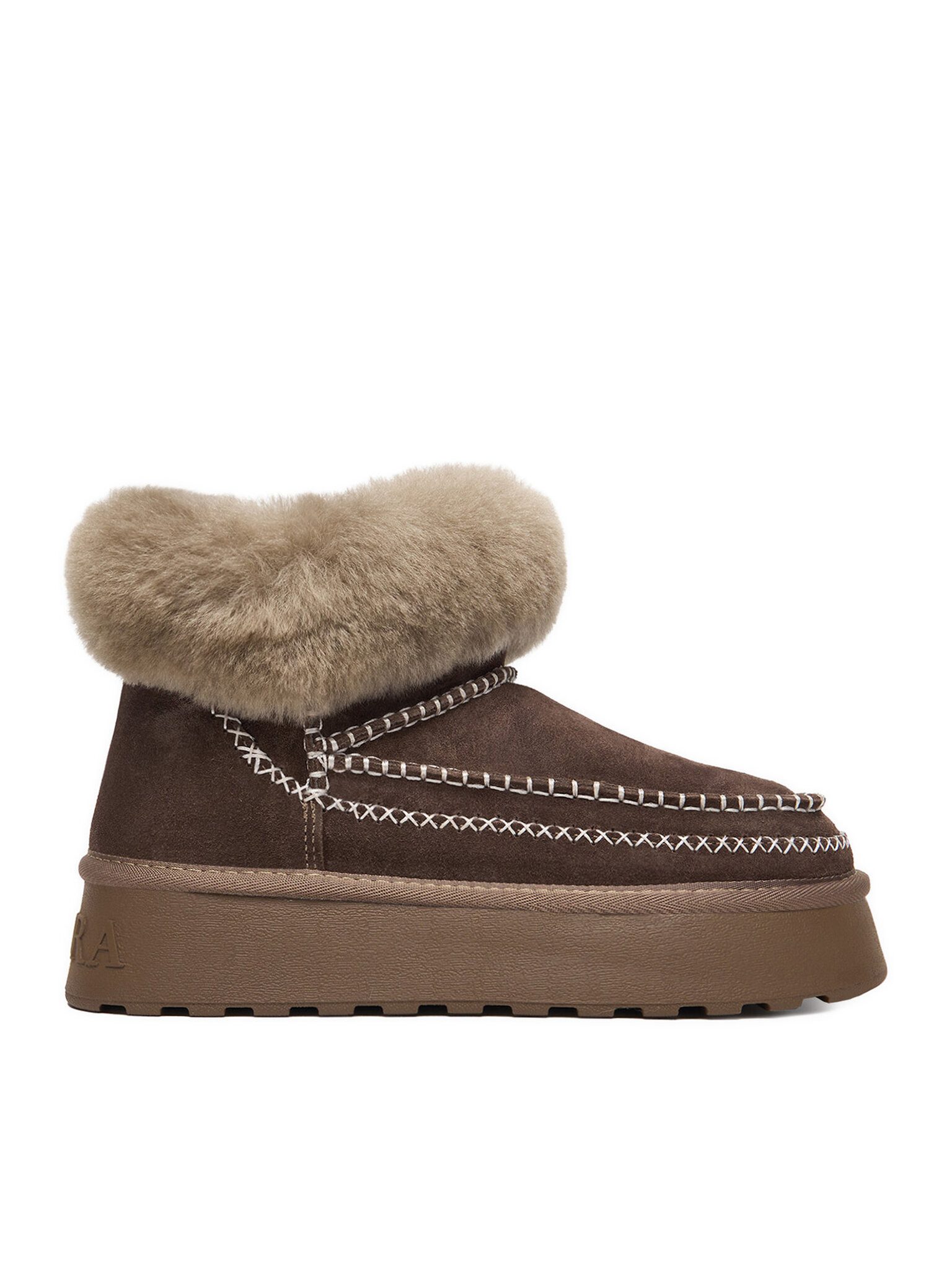 Badura Badura Damen-Schneestiefel Braun Badura-C-IZI-TS6294-01 Braun Licht Winterstiefel