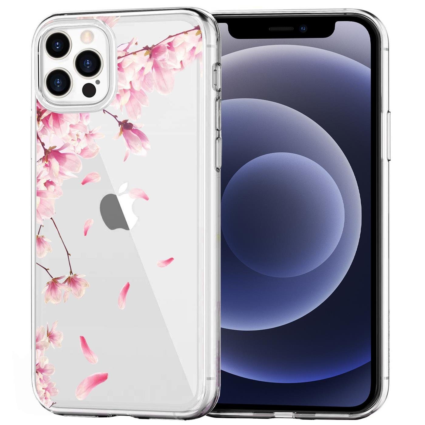CoolGadget Handyhülle Handy Case Silikon Motiv Series für Apple iPhone 12 Pro Max 6,7 Zoll, Hülle mit hochauflösendem Muster für iPhone 12 Pro Max Schutzhülle