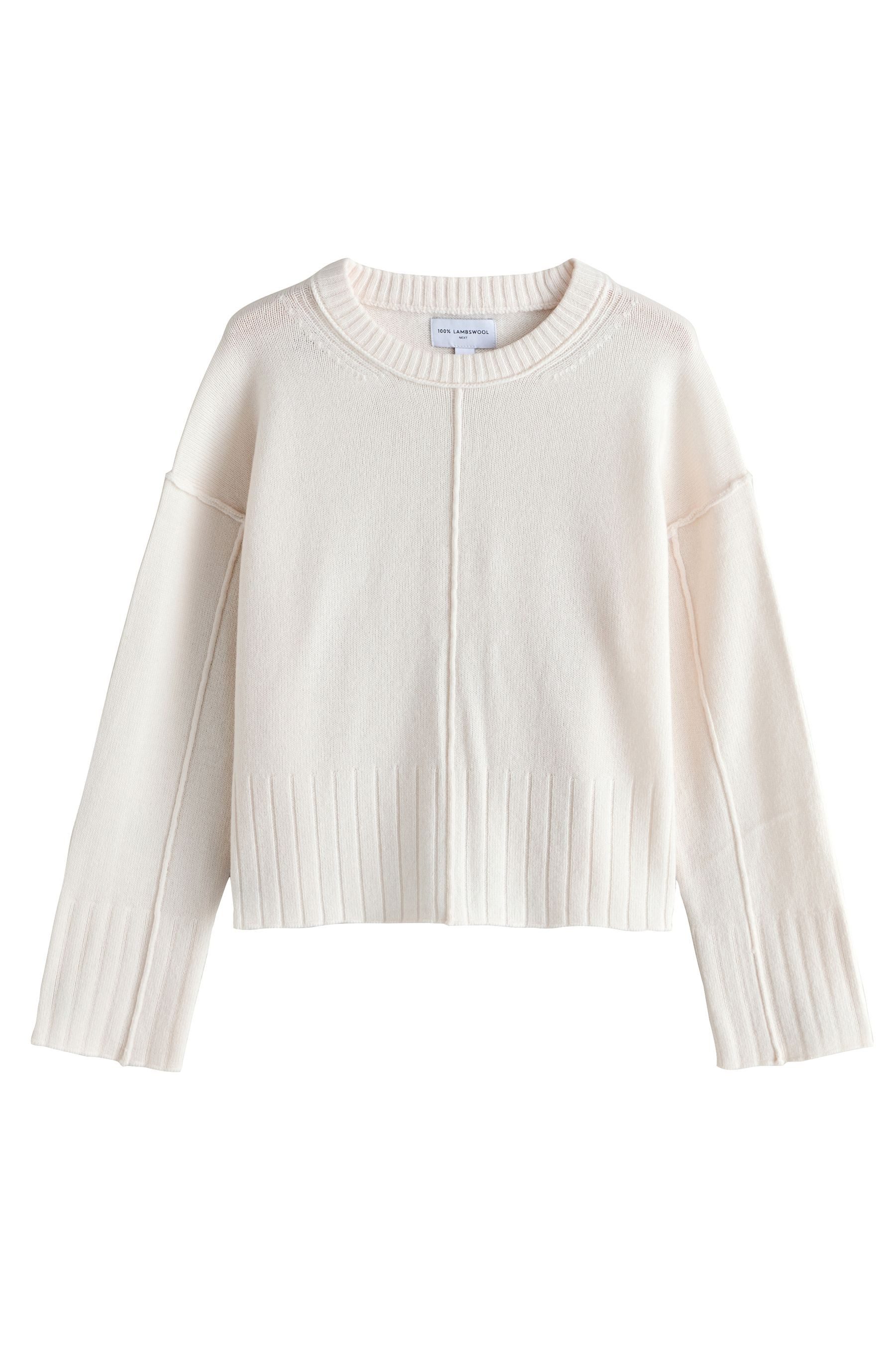 Next Rundhalspullover N. Premium Rundhalspullover aus 100 % Lambswool (1-tlg)