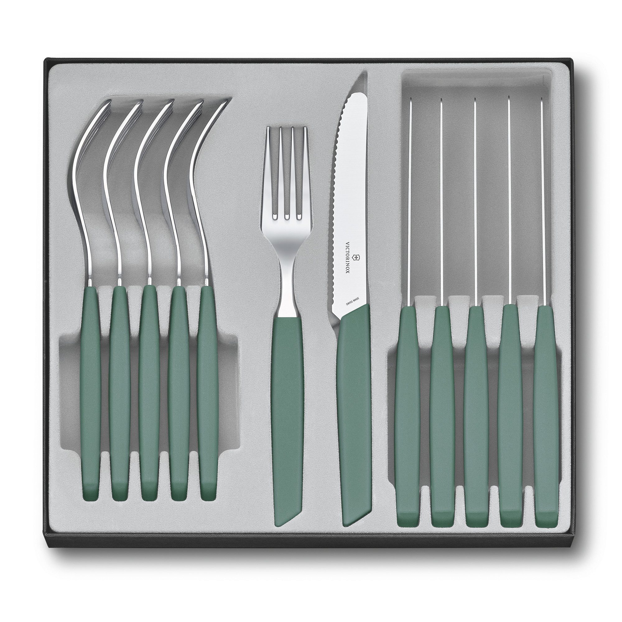 Victorinox Besteck-Set Swiss Modern Besteck, 12-teilig