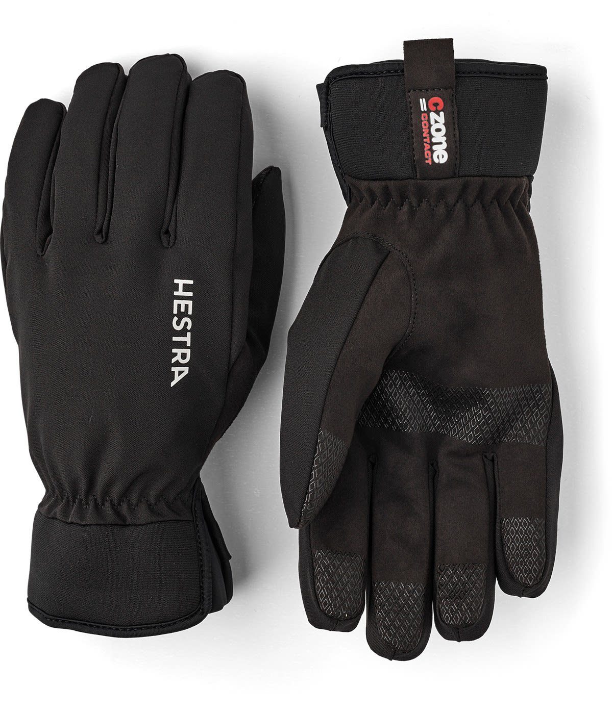 Hestra Fleecehandschuhe Hestra Czone Contact Glove Accessoires Black