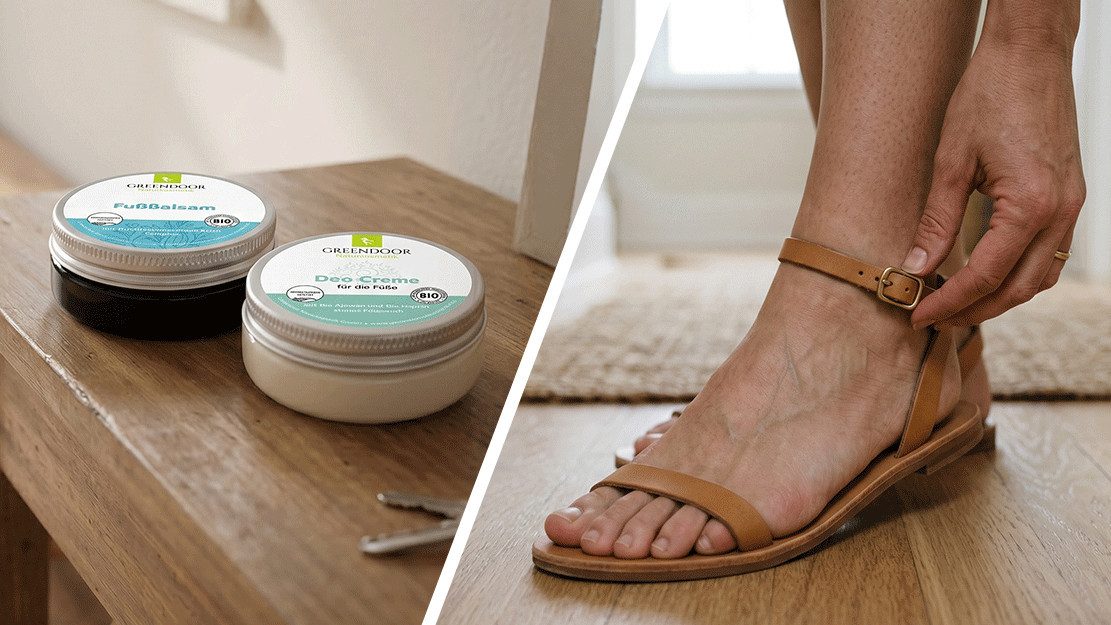 GREENDOOR Deo-Creme Fuß Deo Creme