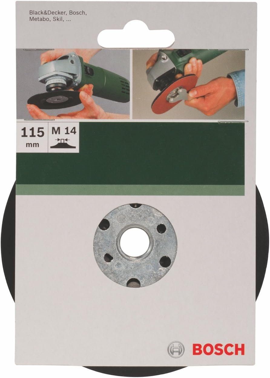BOSCH Bohrfutter Bosch Schleifteller (für Winkelschleifer Ø 115 mm, Flanschgewinde M14