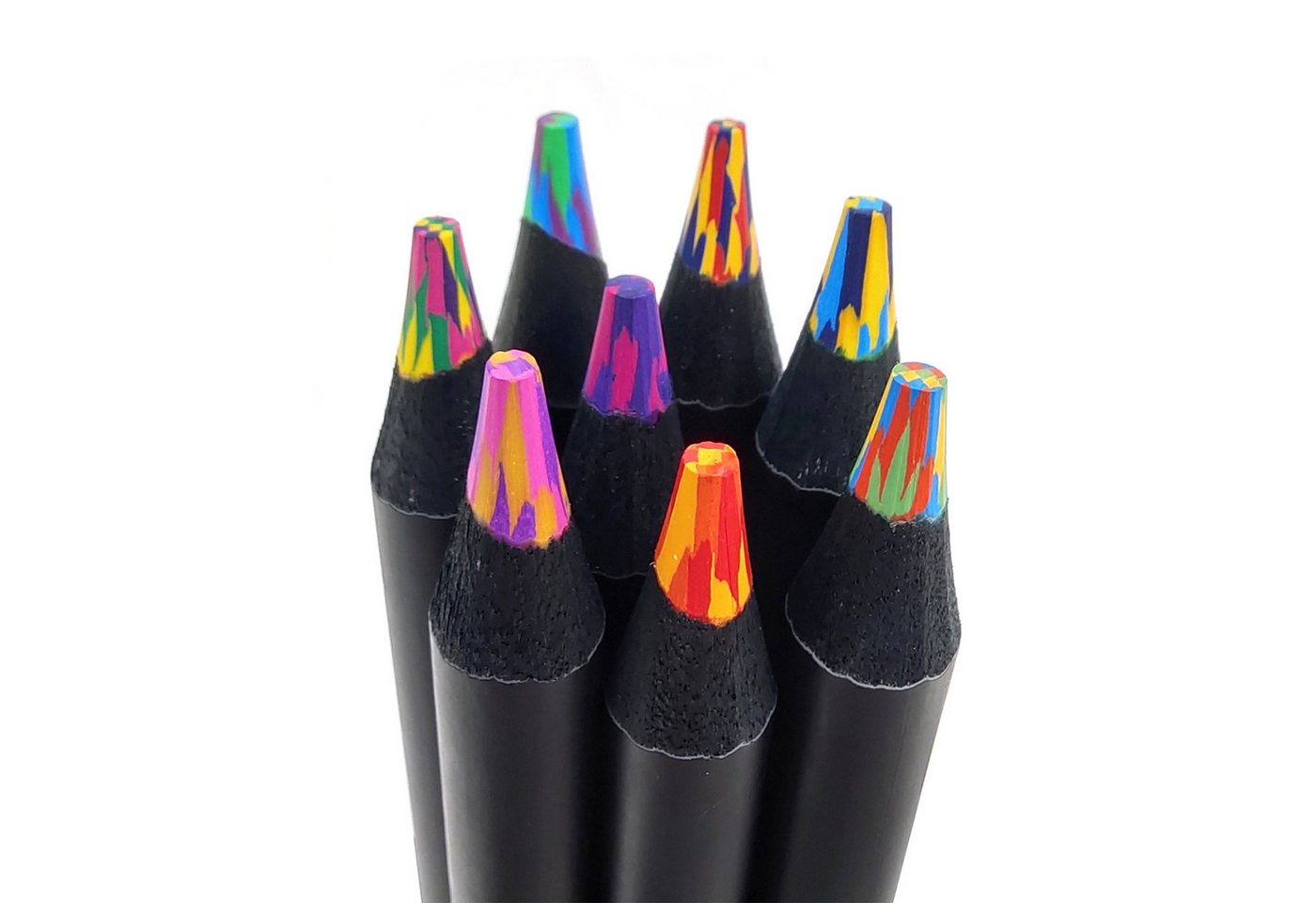 CLTYQ Buntstift Ostergeschenke Kinder, Mitgebsel Kindergeburtstag, 8 Farben, (8-tlg), Regenbogenstift, Ostern Geschenke Bastelset Kinder