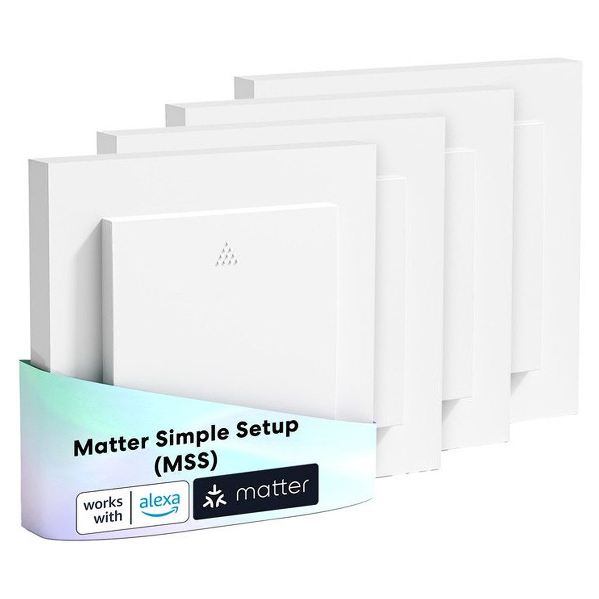 Meross MEROSS MRS105MA-EU Smart-WLAN-Rollladenschalter (Matter) (4er-Pack) Smart-Home-Zubehör