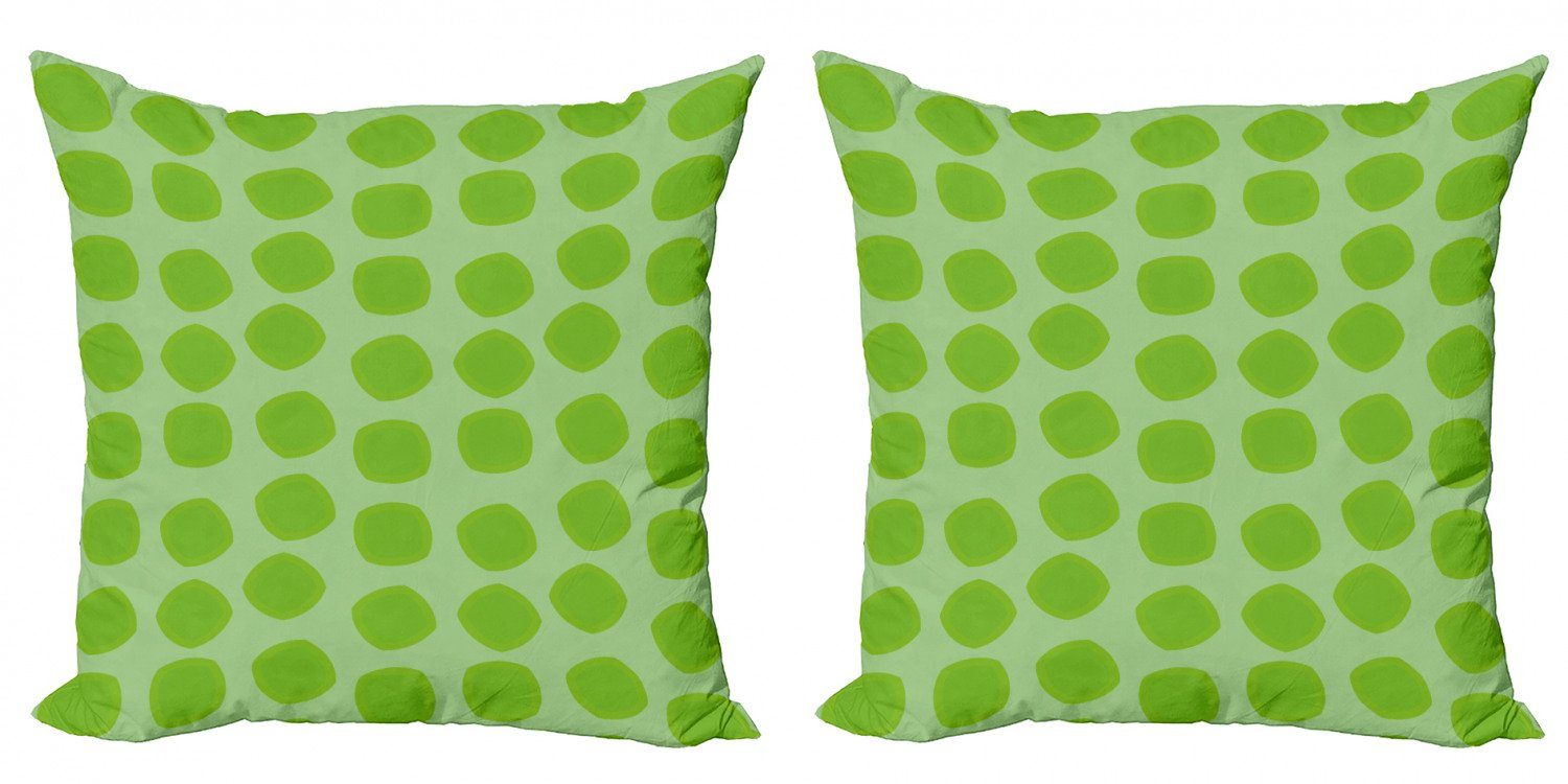 Kissenbezüge Modern Accent geometrische Green Stück), Doppelseitiger (2 einfache Digitaldruck, Lime Abakuhaus