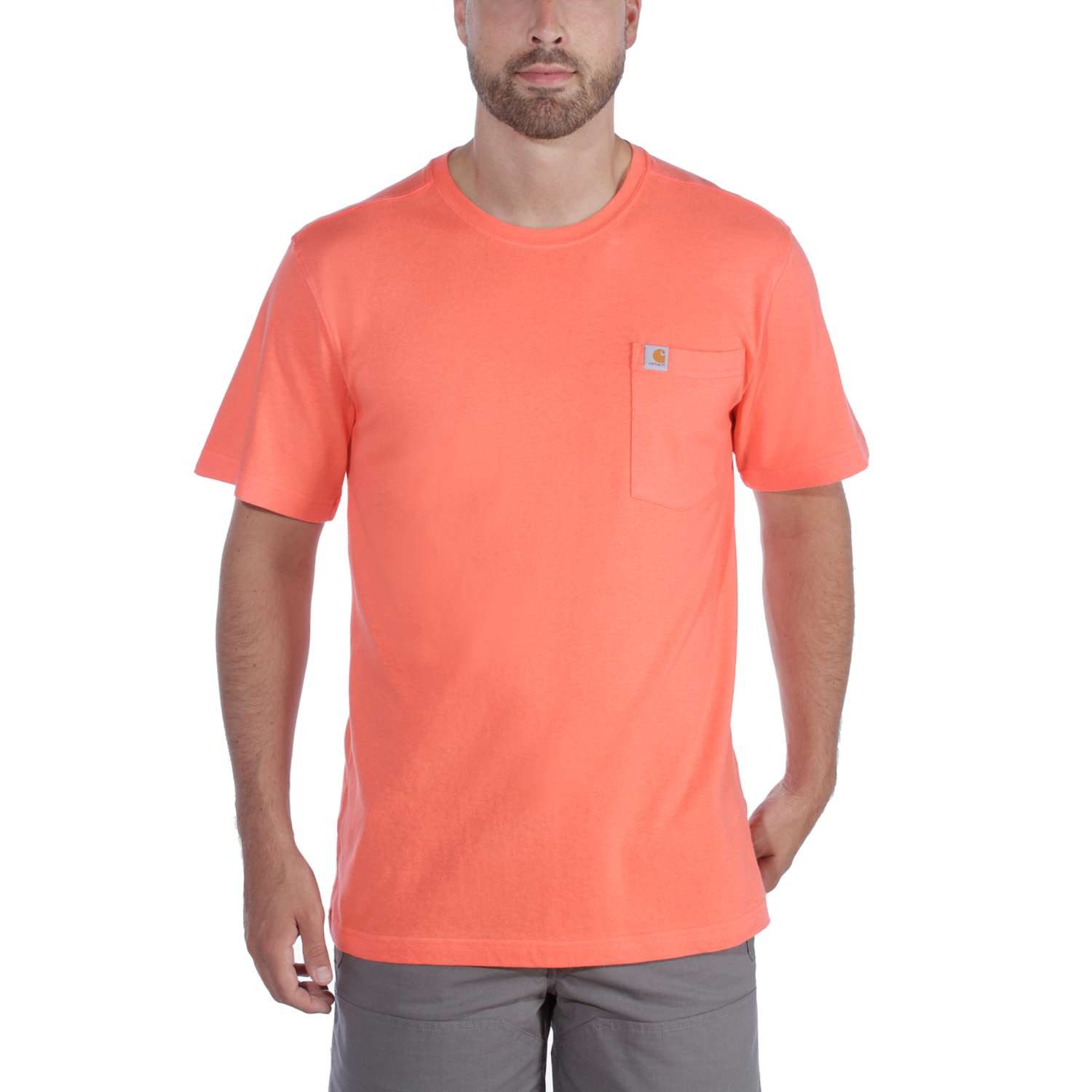 Carhartt T-Shirt WARM WEATHER POCKET mit Brusttasche