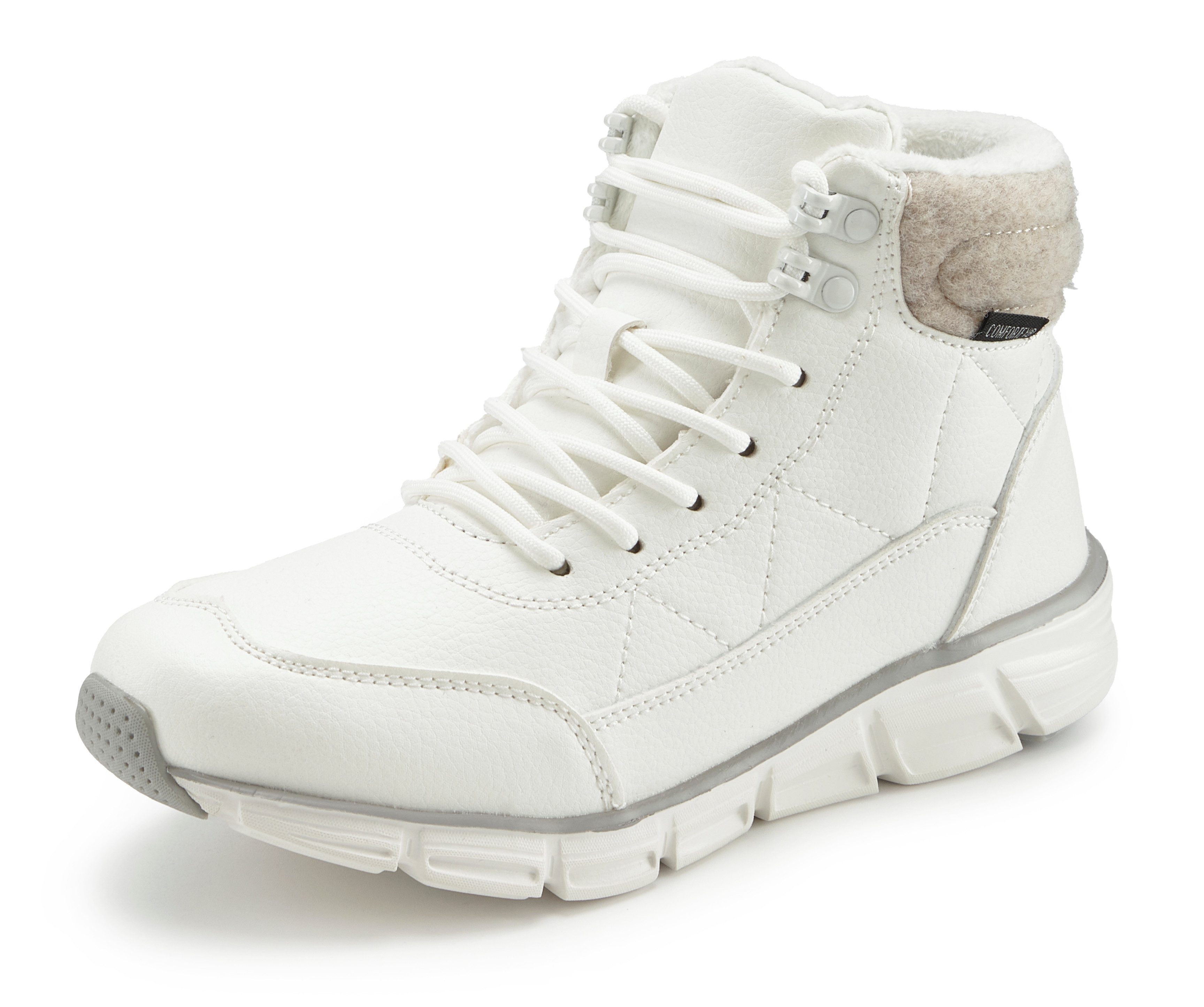 LASCANA Outdoorstiefelette, Schnürschuh, Boots, Schneestiefel Stiefelette mit wasserabweisender Comfortex-Membrane und Warmfutter