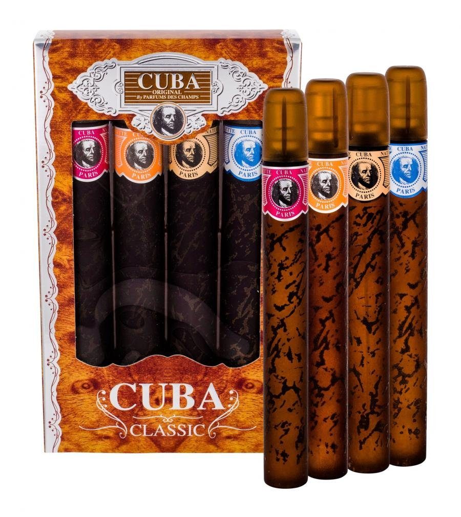 Haushalt Parfums Giorgio Armani Duft-Set Fragluxe Kuba Gold Kuba Variety Set enthält alle vier Sprays Kuba Rot Kuba Blau Kuba Go