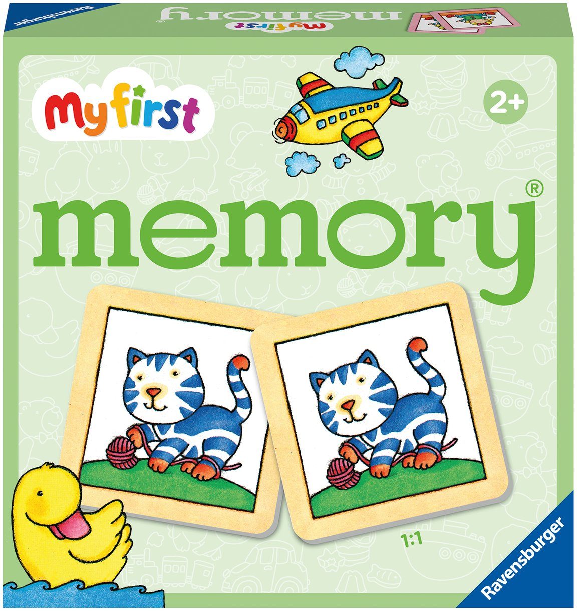Ravensburger Spiel My first memory® Meine Lieblingssachen, Legespiel, Made in Europe
