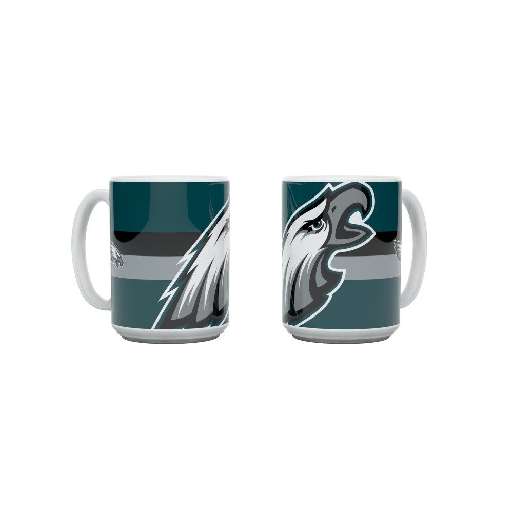 Philadelphia Eagles Becher Philadelphia Eagles Tasse "Triple Logo ", Keramik