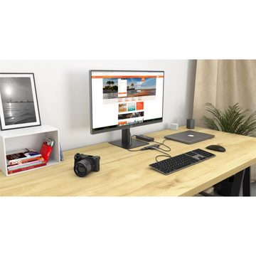 I-TEC Laptop-Dockingstation USB-C Travel Easy Dockingstation 4K HDMI Power Delivery 60W, SD- und microSD-Kartenleser