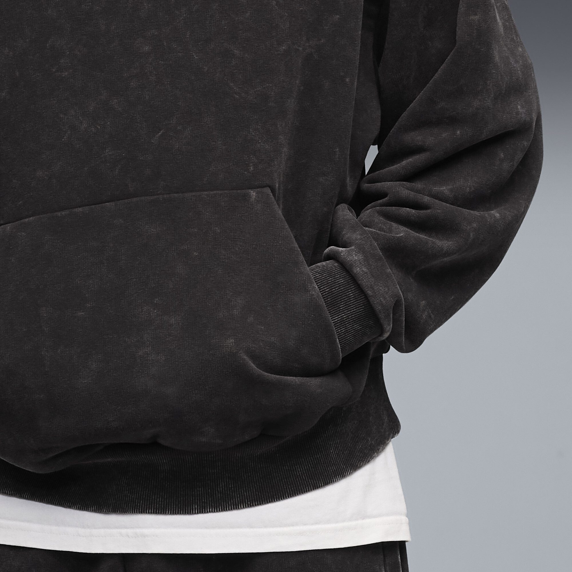 PUMA Kapuzenpullover Boxy Washed Graphic Hoodie Erwachsene