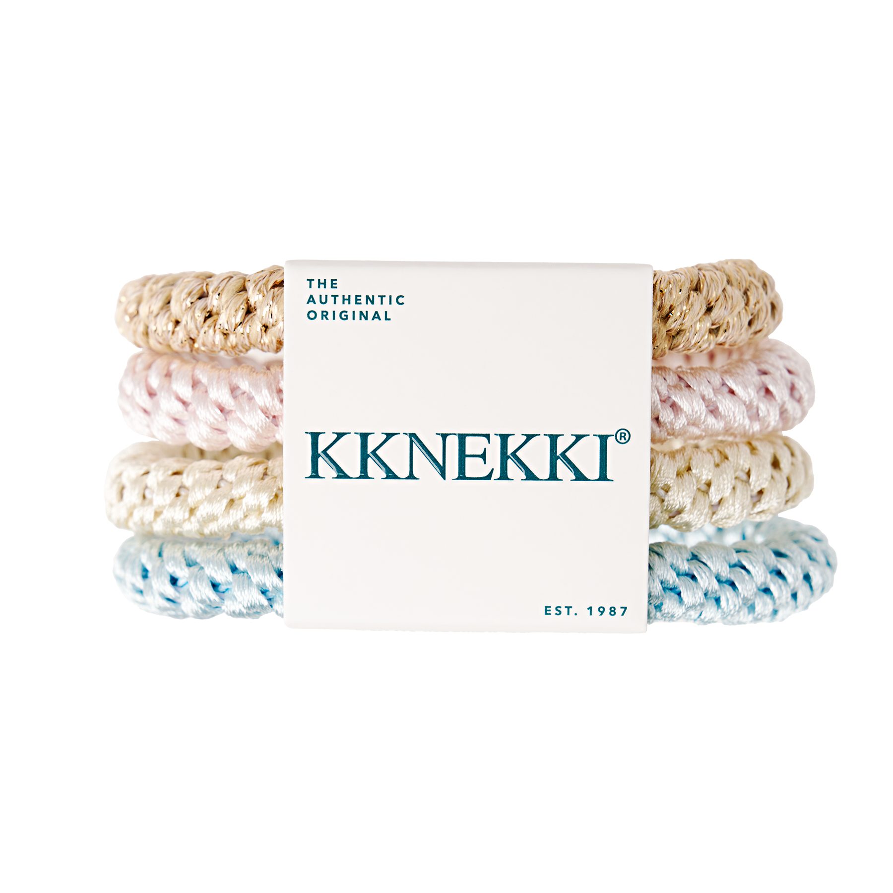 KKNEKKI Haargummi Original Hair Ties - 4er Bundle