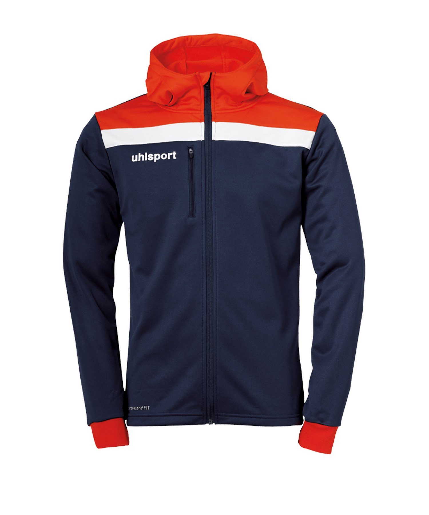 uhlsport Sweatjacke Offense blaurot Kapuzenjacke 23