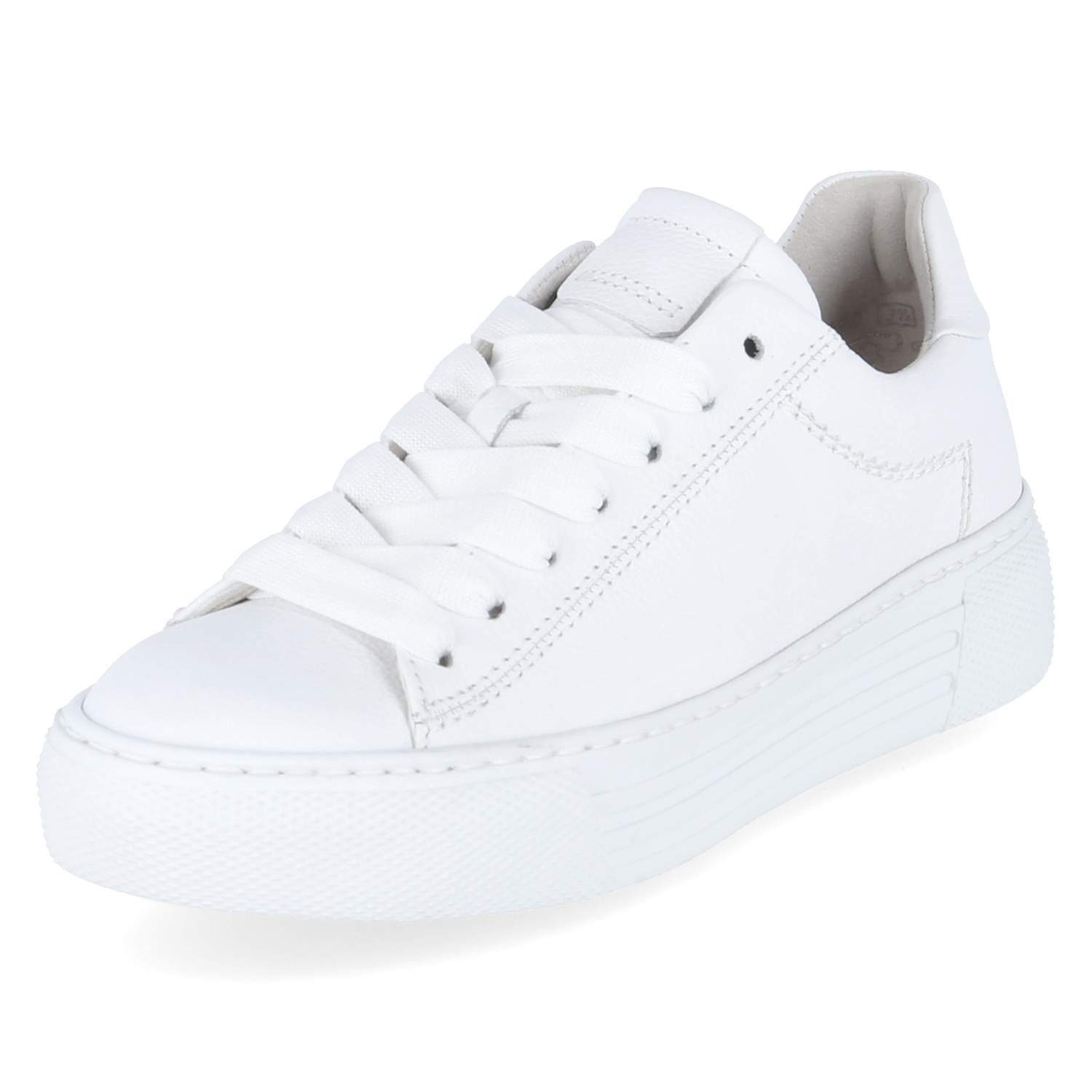 Gabor Gabor 86.460.50 Damen Glattleder weiss Schnürschuh günstig online kaufen