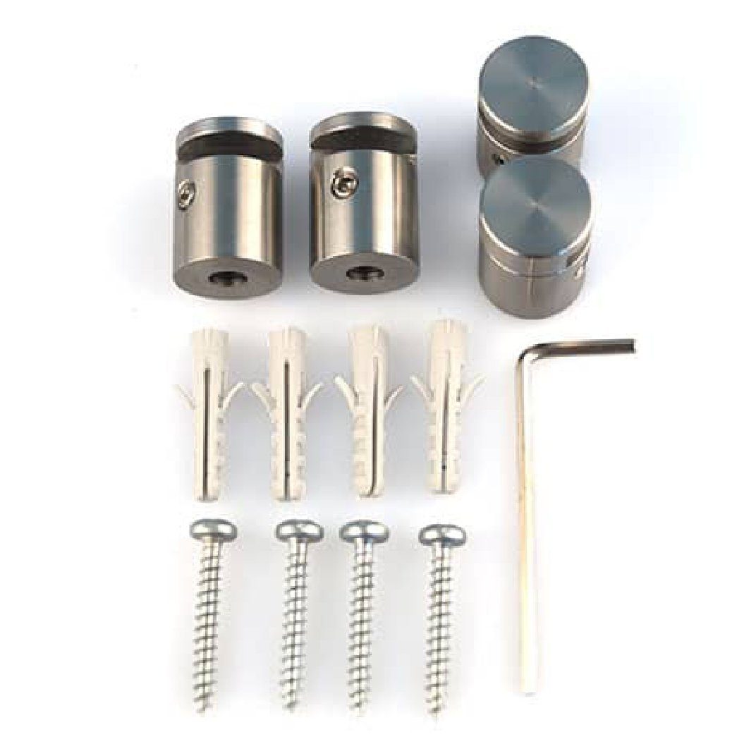 K&L Wall Art Abstandshalter Edelstahl Metall Abstandshalter Wandbild Halter günstig online kaufen