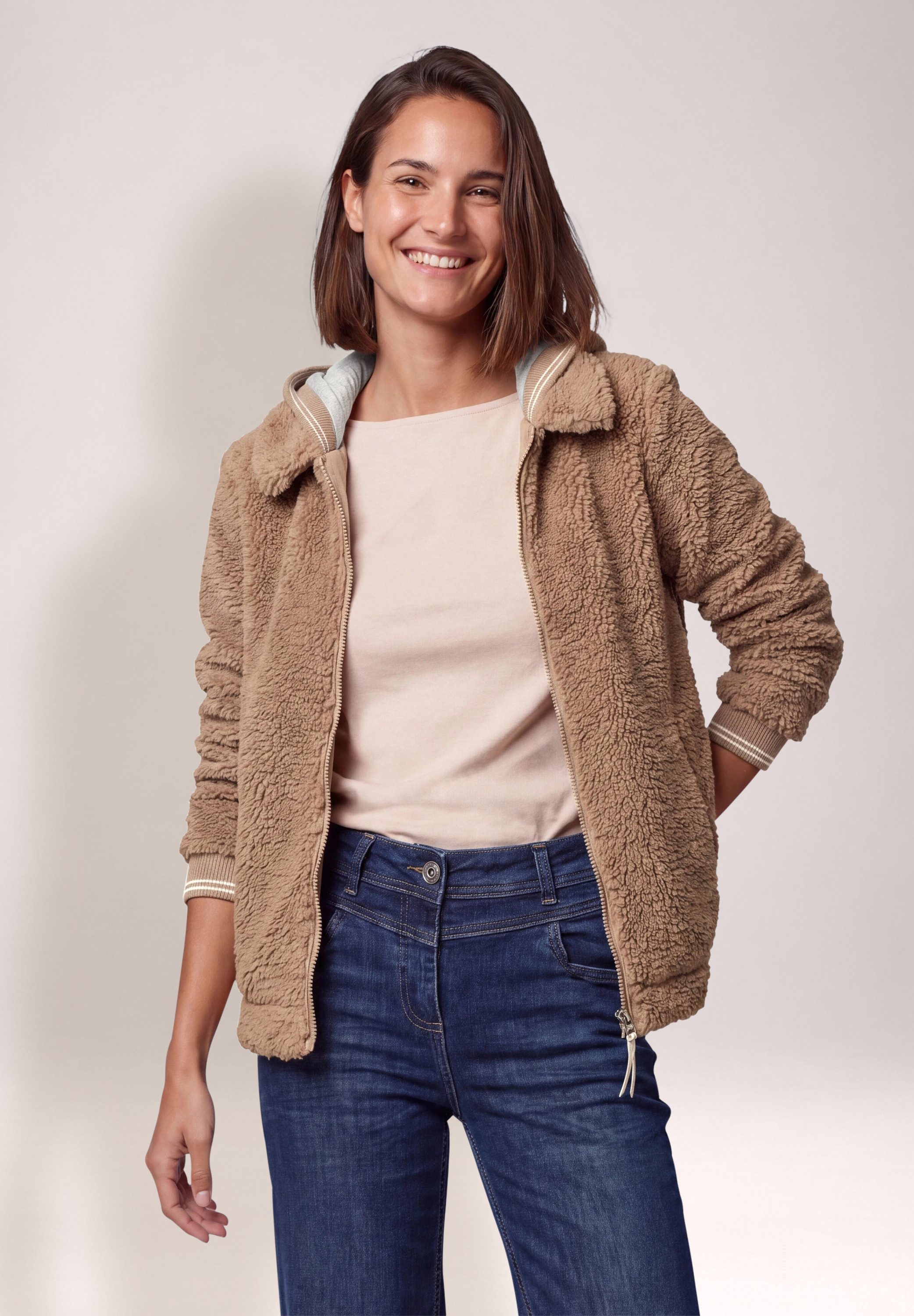CECIL Kurzjacke mit Kapuze