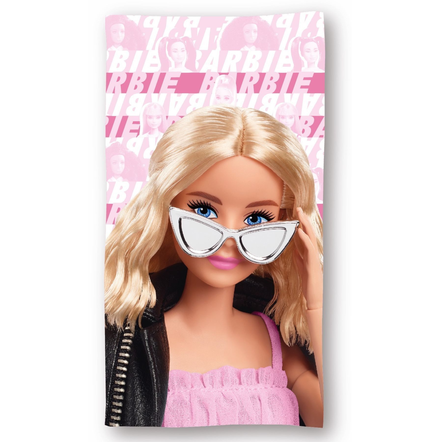 Barbie Strandtuch Strandhandtuch Mikrofaser Badehandtuch & Kinderhandtuch 70x140 cm