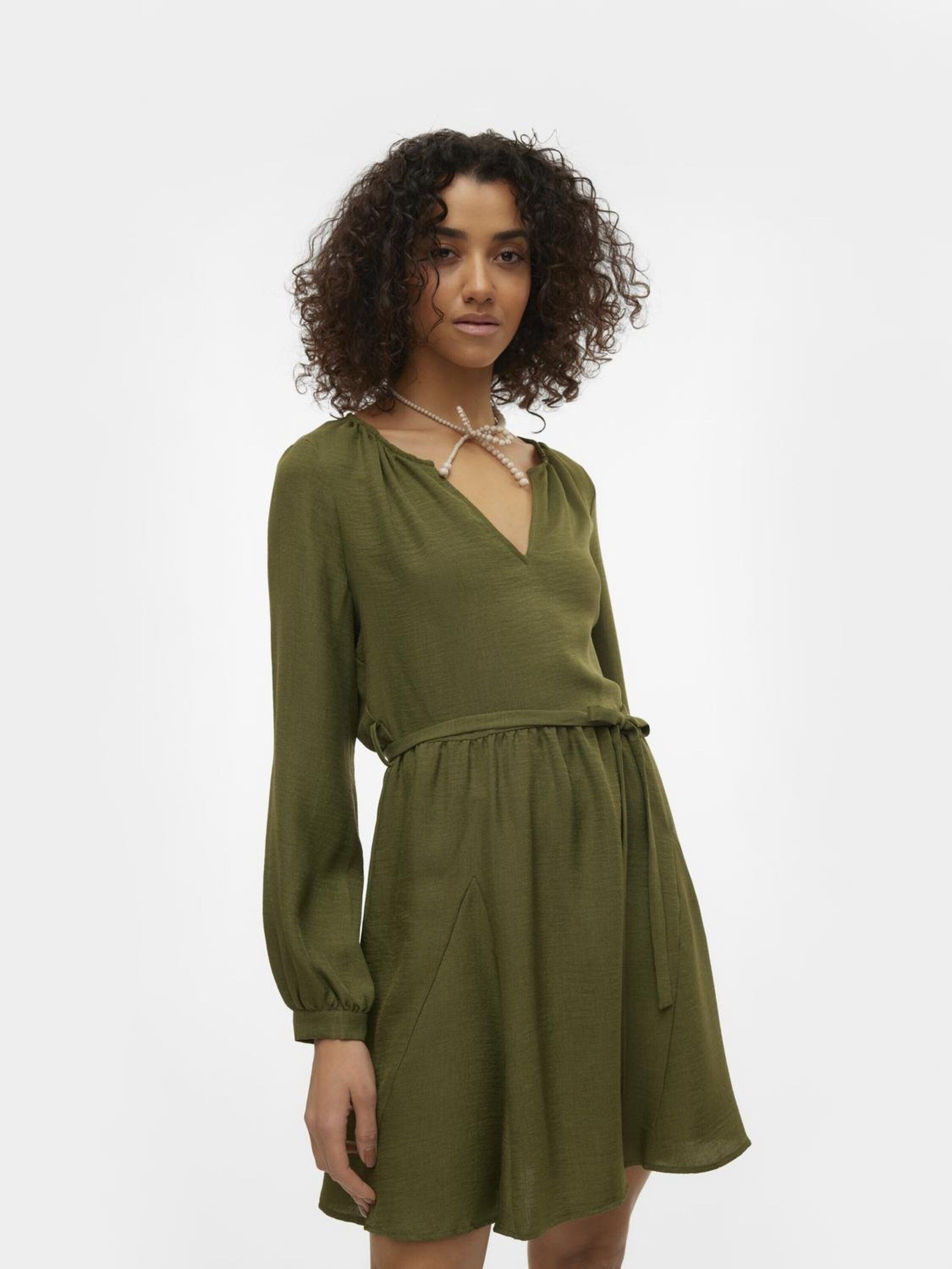 Vero Moda Minikleid VMMeloney (1-tlg) Drapiert/gerafft günstig online kaufen
