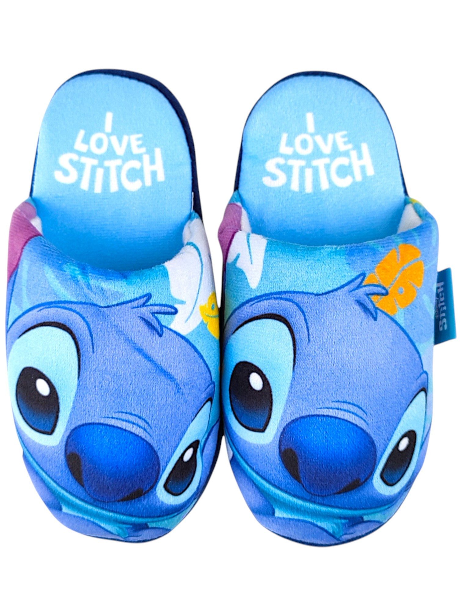Lilo & Stitch I LOVE STITCH Hausschuh Jungen Slipper Pantoffeln Gr. 28-34