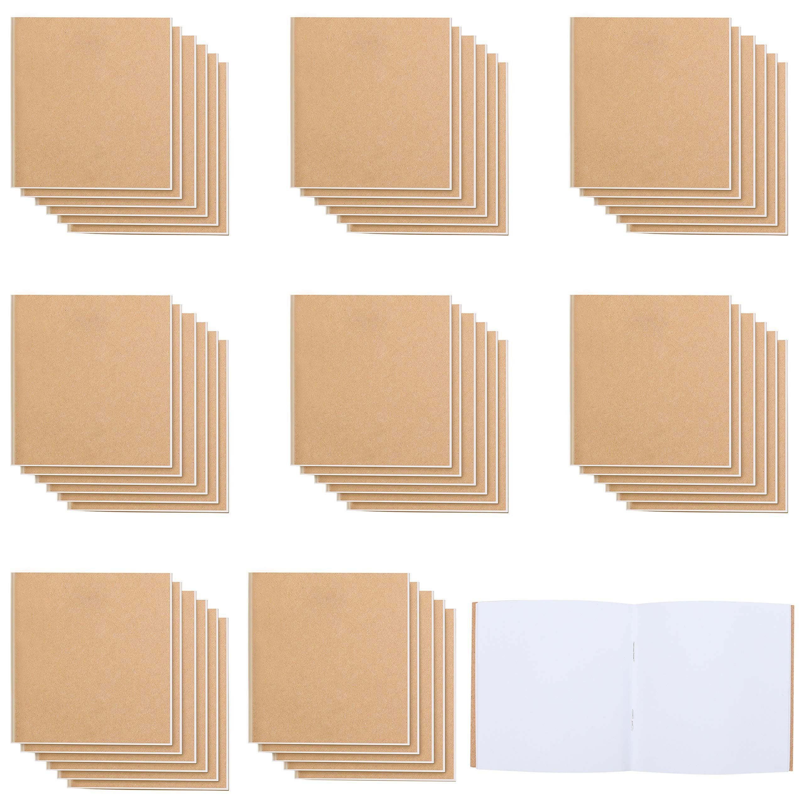 x 10,5 10,7 Kraftpapier Kraftpapier x cm, Notizbuch, Belle 10,7 10,5 cm 48er Vous Pack unliniert, Pack Notizbuch Notizbücher, 48er