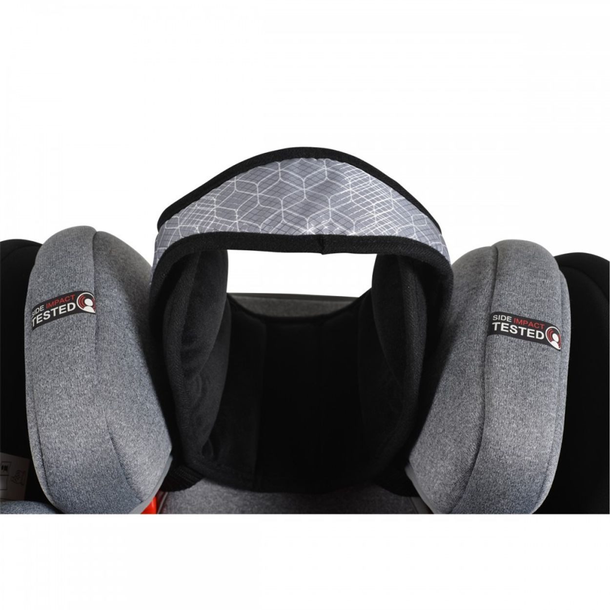 Cangaroo Babykissen Kindersitz-Kopfstütze Shelter, ergonomisch Kopfschutz für Auto Kopfgurt