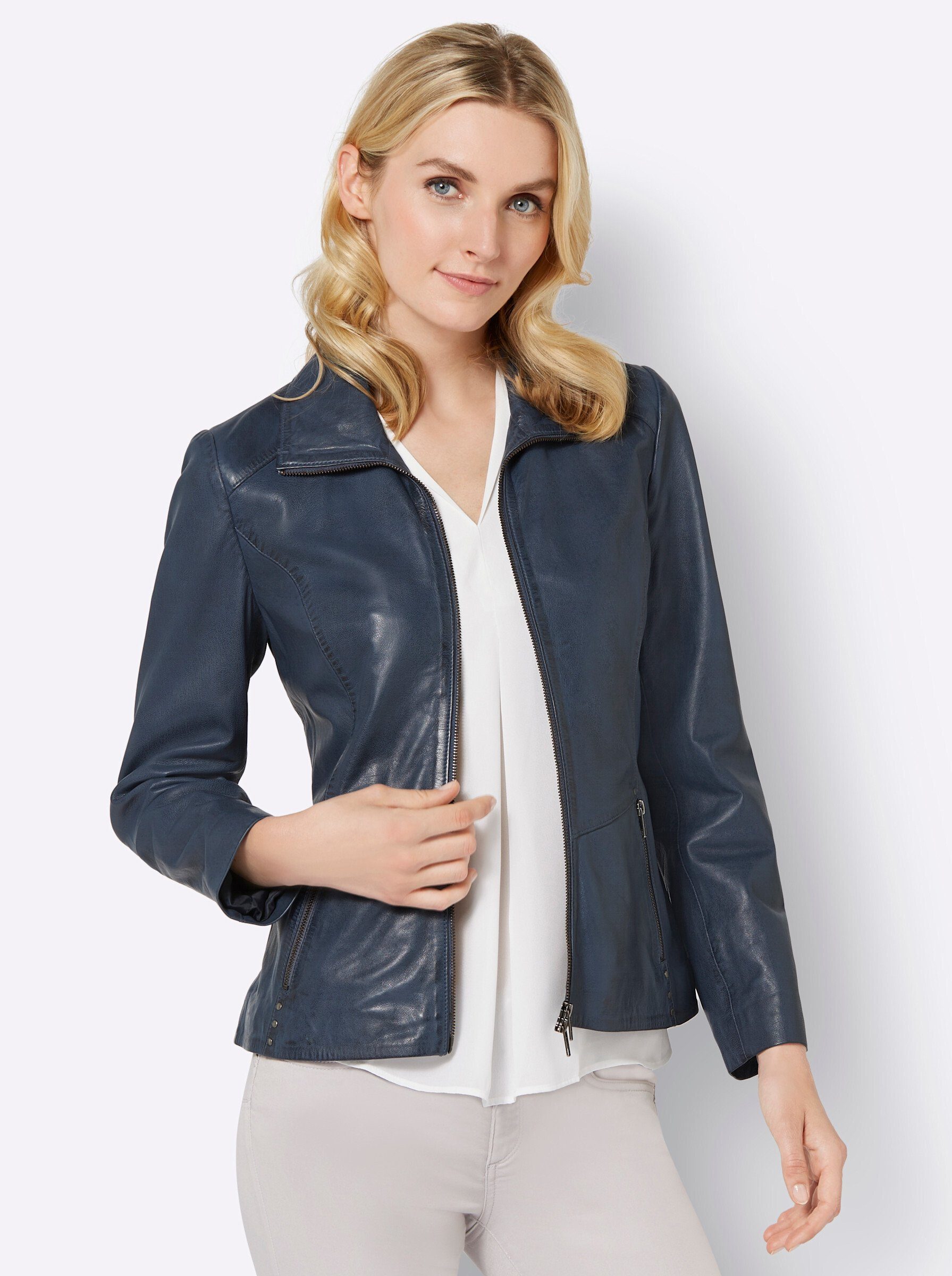 Mainpol Allwetterjacke Lederjacke günstig online kaufen