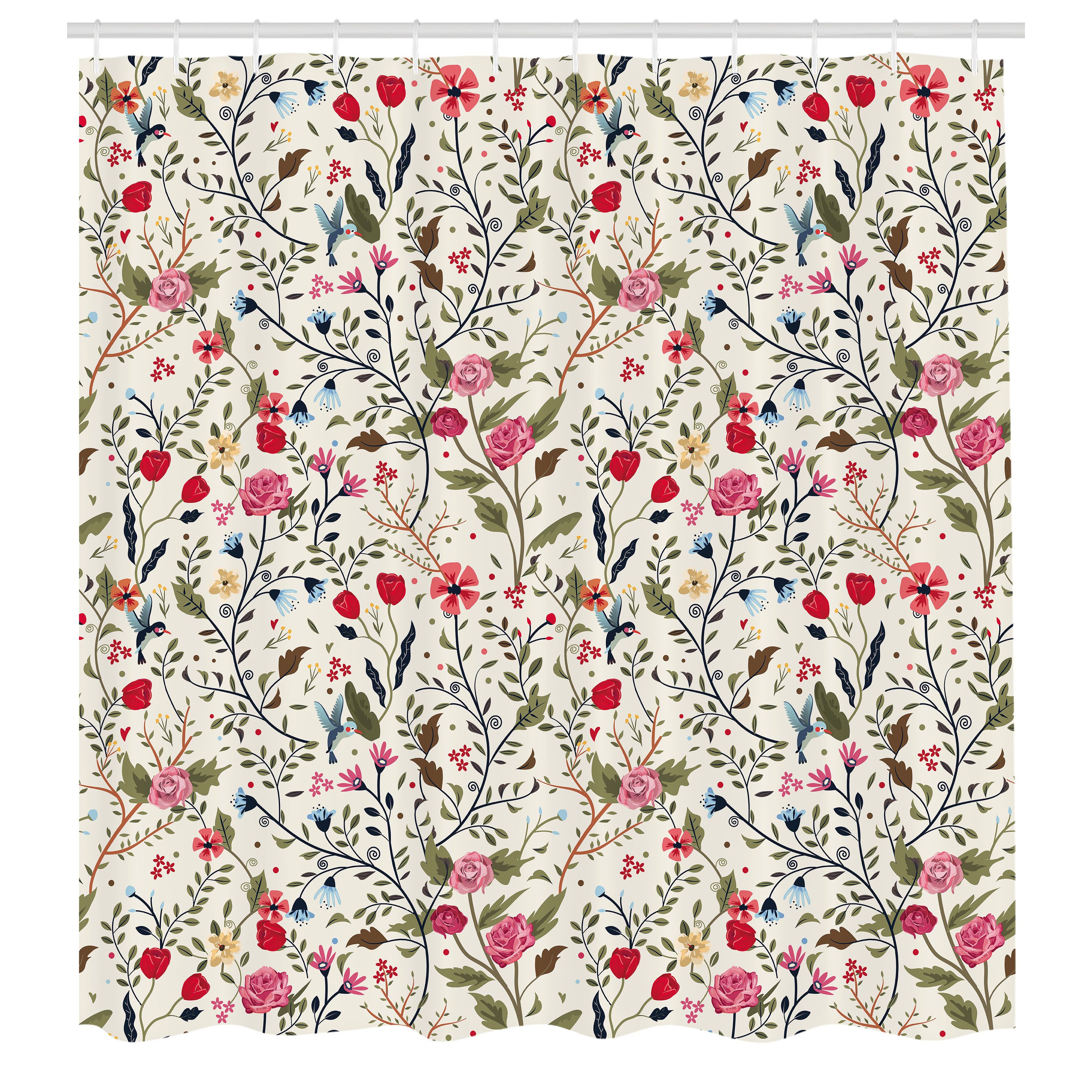 Abakuhaus Duschvorhang Moderner Digitaldruck mit 12 Haken auf Stoff Wasser günstig online kaufen