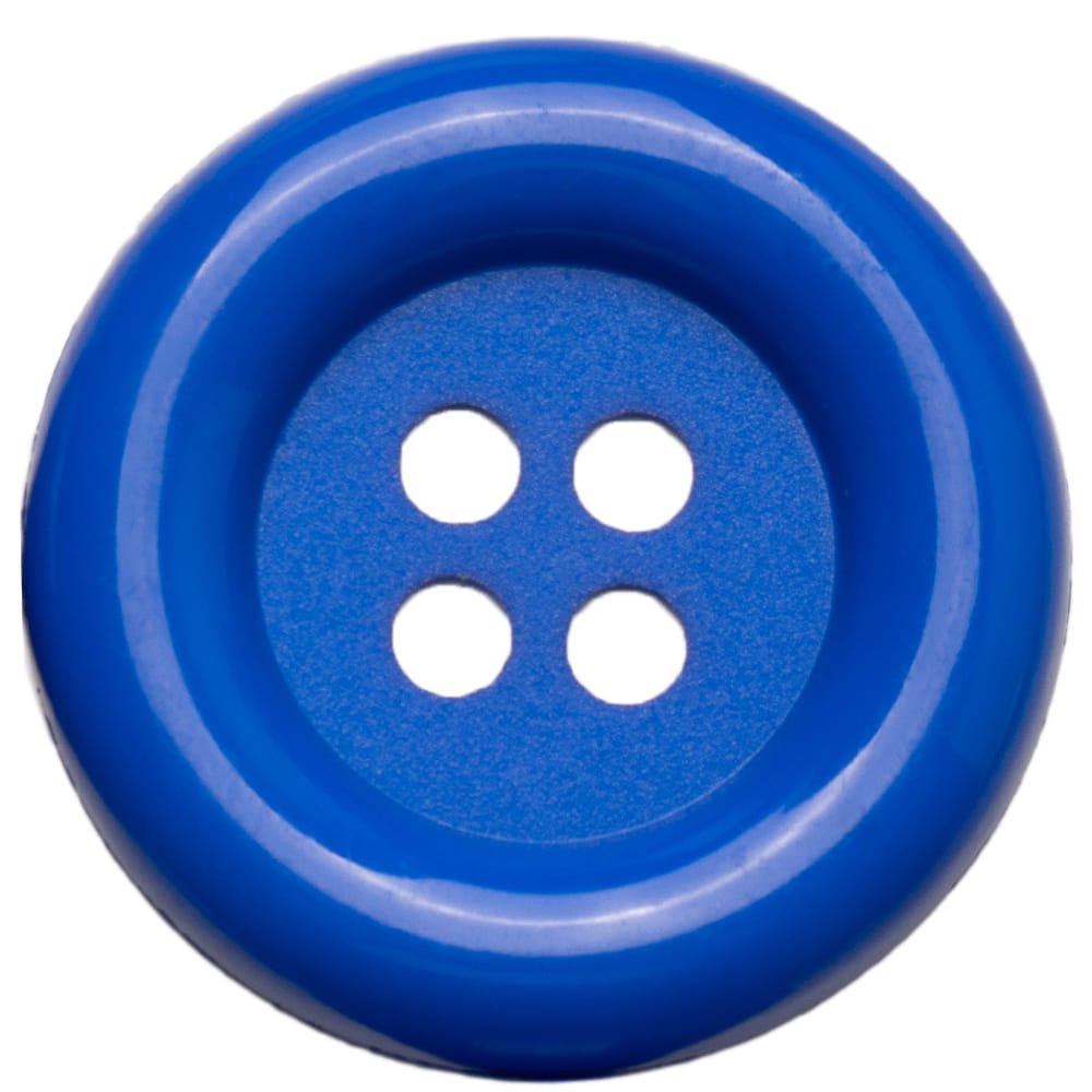 Goldschmidt Kostüme Kostüm XL-Knöpfe 5cm 4 Stk blau