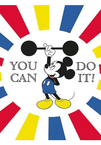 Komar Poster »Mickey Mouse Do it« Disney Höh...