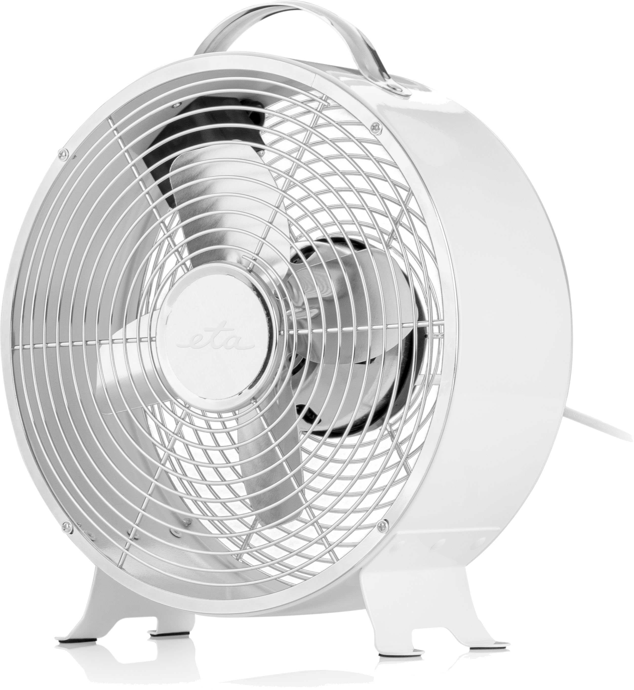 eta Tischventilator RINGO, Retrodesign, 2 Geschwindigkeiten, 25 W, Ø 26 cm günstig online kaufen