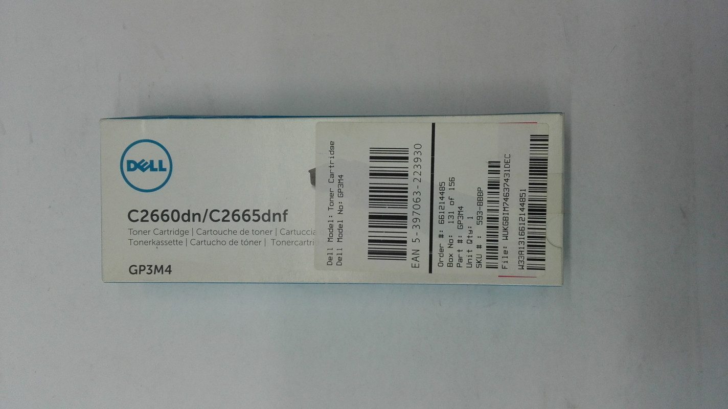 Dell Tonerkartusche GP3M4